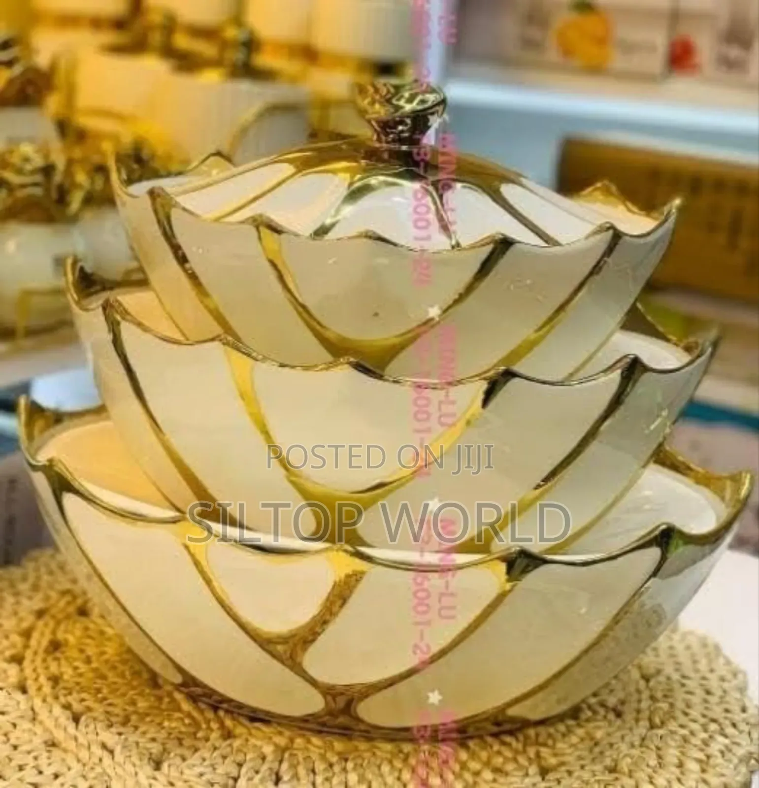 3 in 1 Luxury Ceramic Dish Set