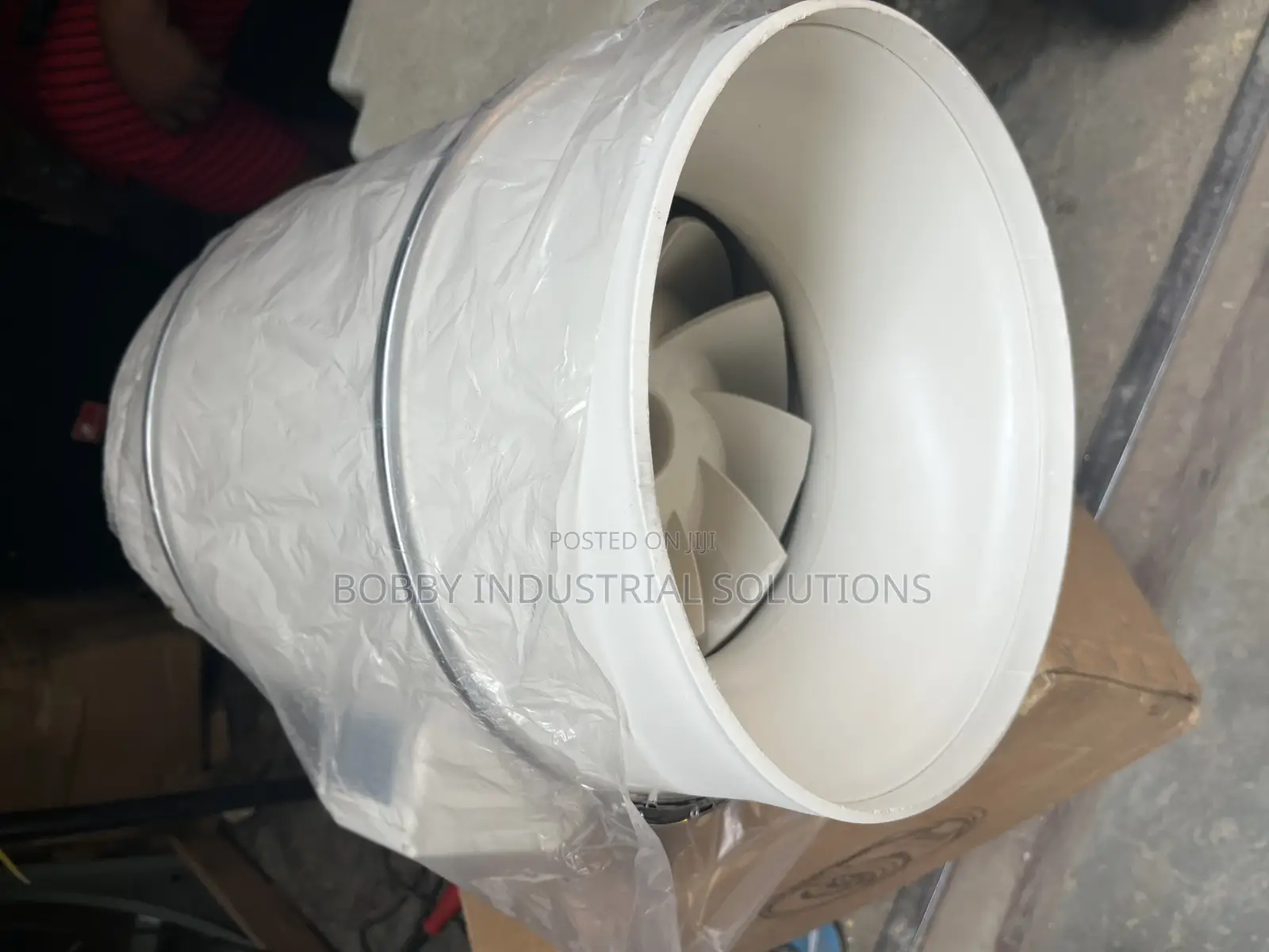 12”Inches Toilet Inline Duct Fan Extractor Plastic
