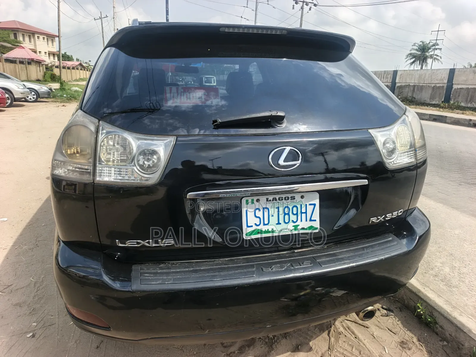 Lexus RX 350 2007 Black