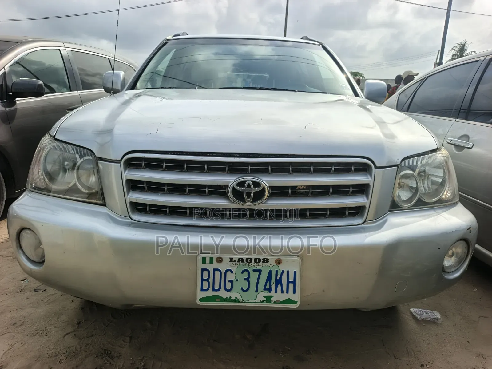 Toyota Highlander Limited V6 FWD 2004 Silver