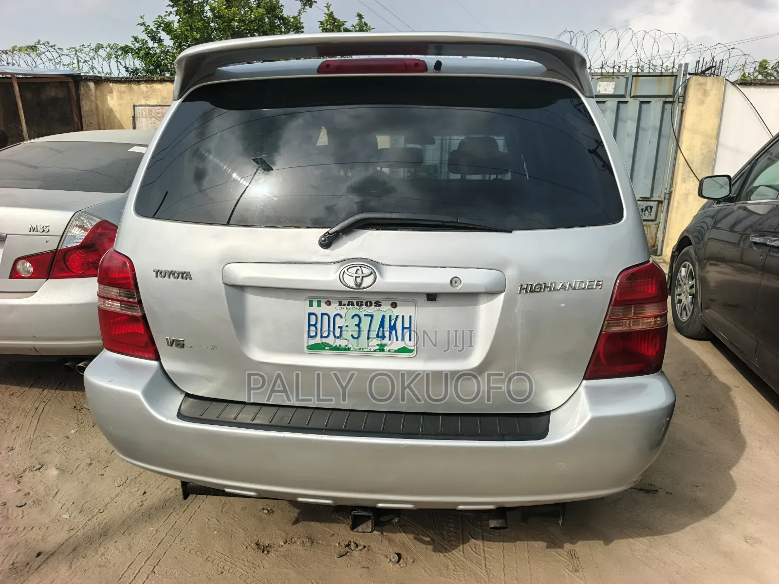 Toyota Highlander Limited V6 FWD 2004 Silver