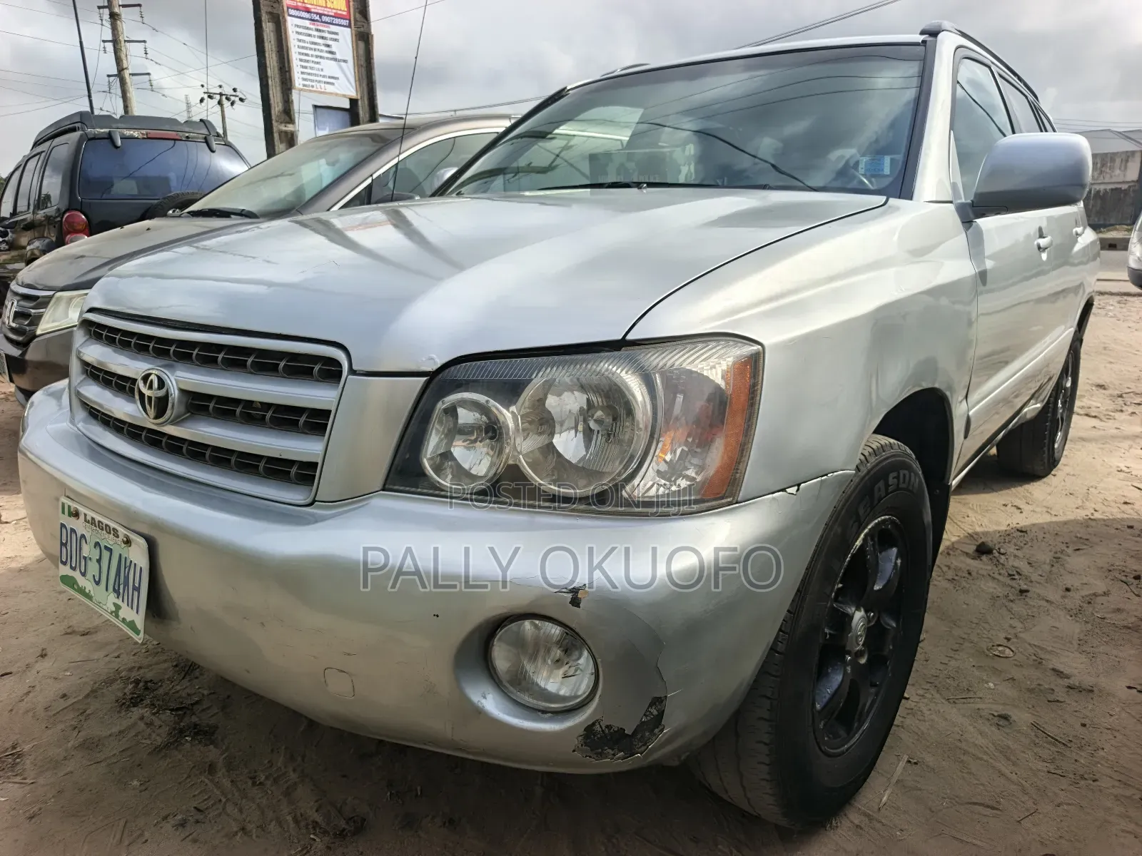 Toyota Highlander Limited V6 FWD 2004 Silver