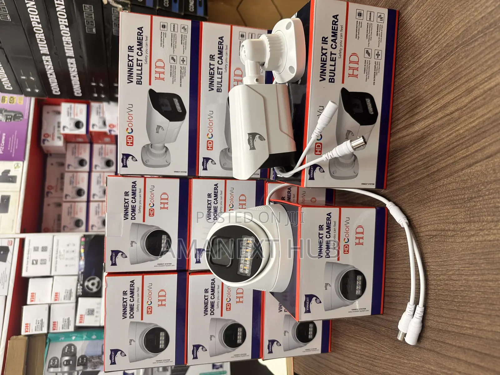 Indoor/Outdoor Wired Camera (Colorvu , Clear Picture)