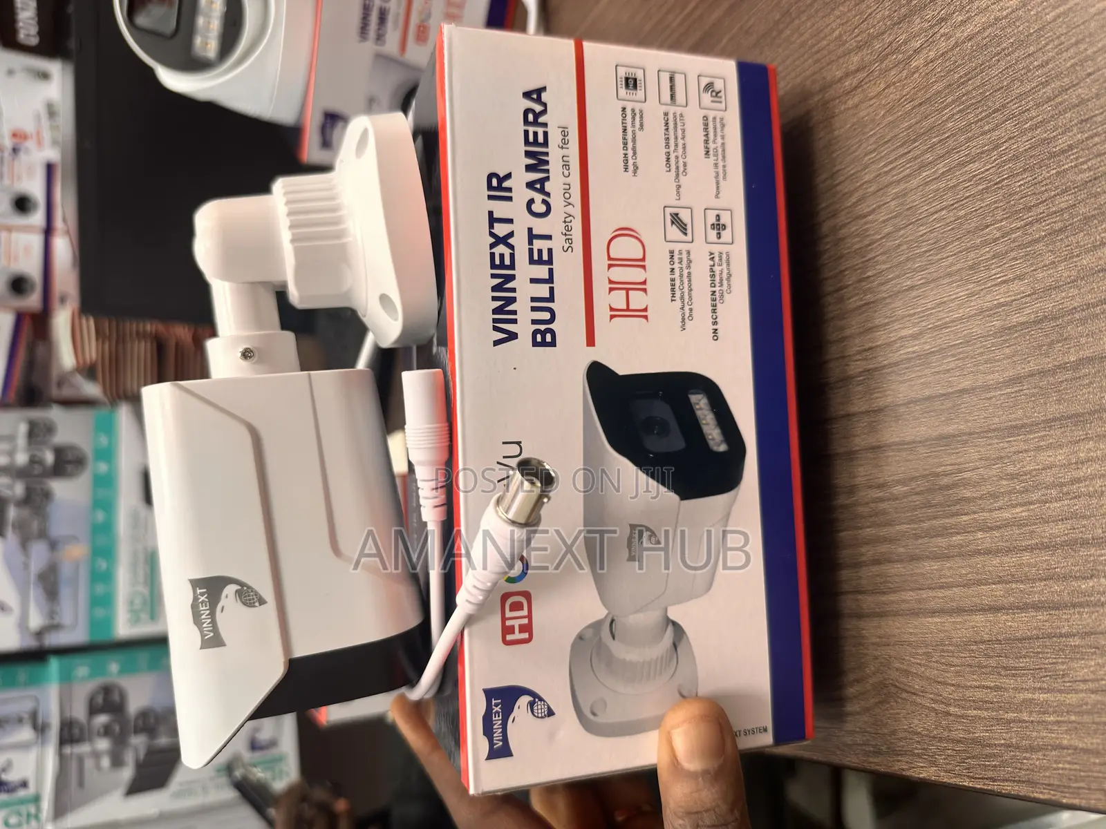 Indoor/Outdoor Wired Camera (Colorvu , Clear Picture)