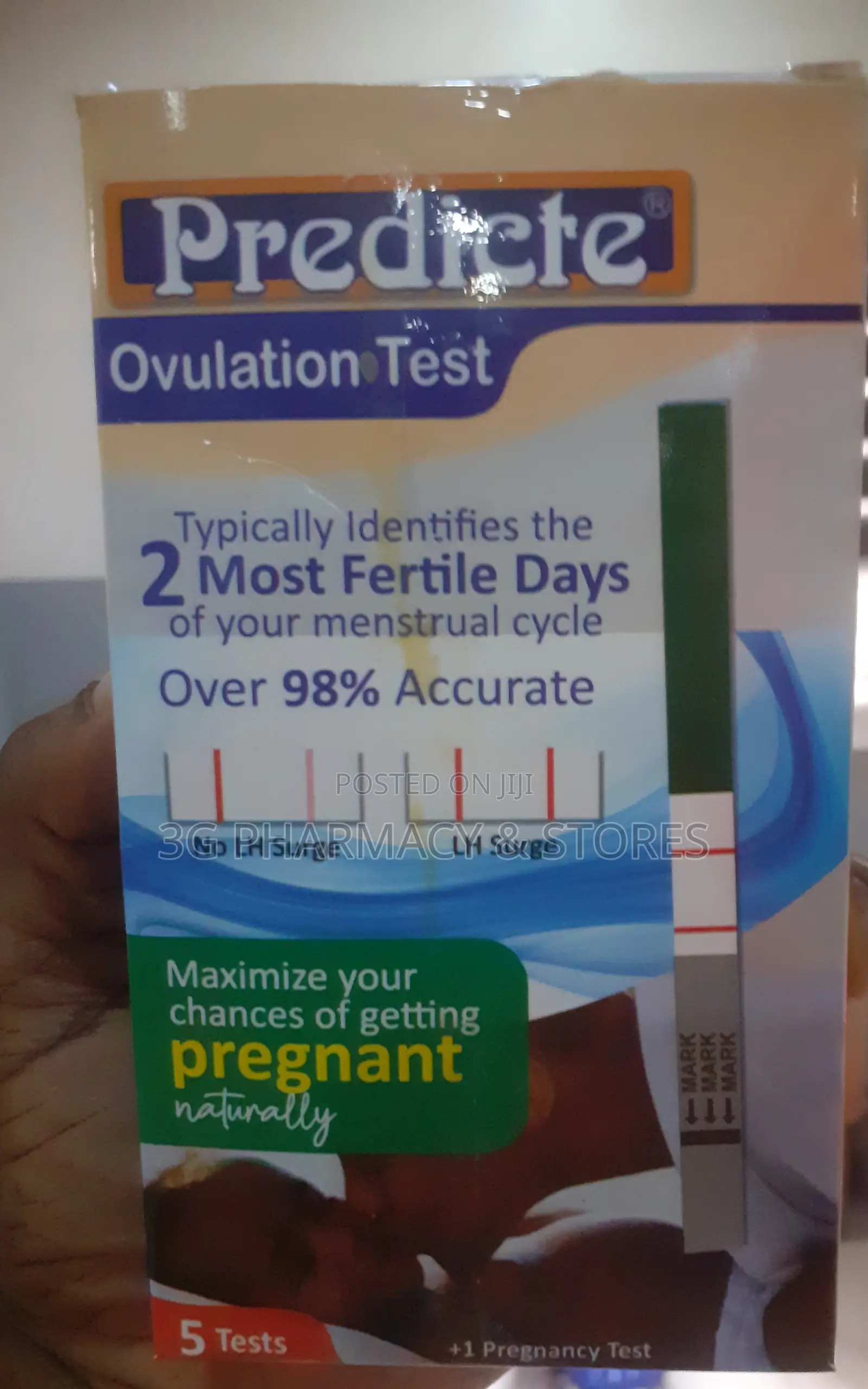 Predict Ovulation Test Kit 5 Kits With 2 Fertile Days
