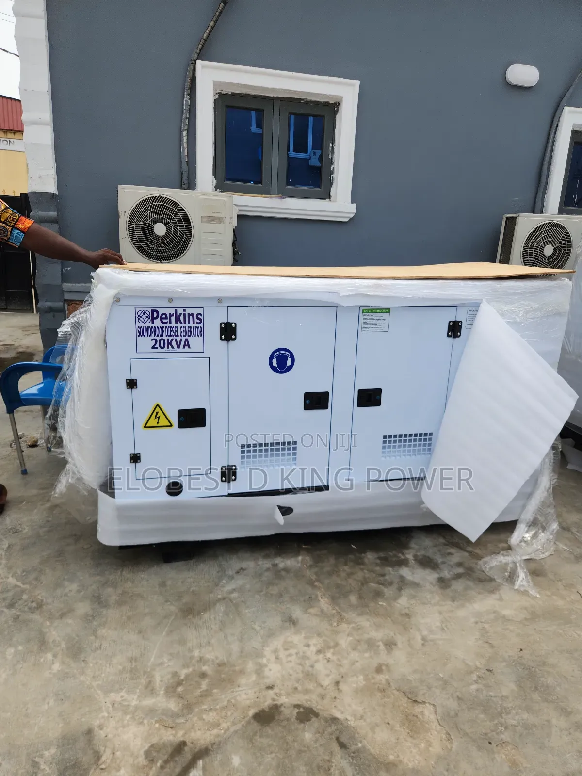 35kva Perkins Diesel Soundproof Generator With Warranty 100% Copper
