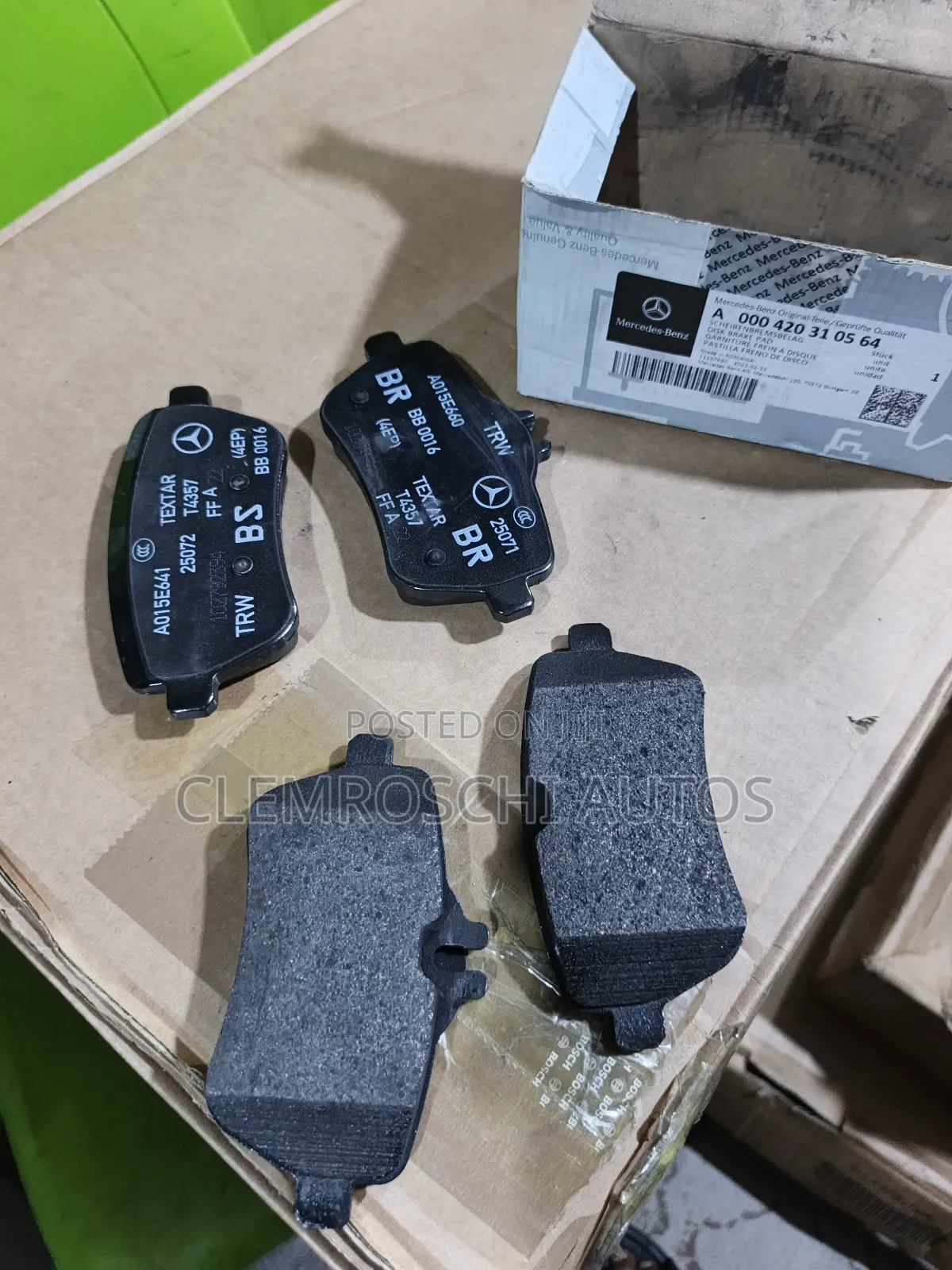 High Quality Certified Brand New Original Brake Pad Benz Gle 2021 W167