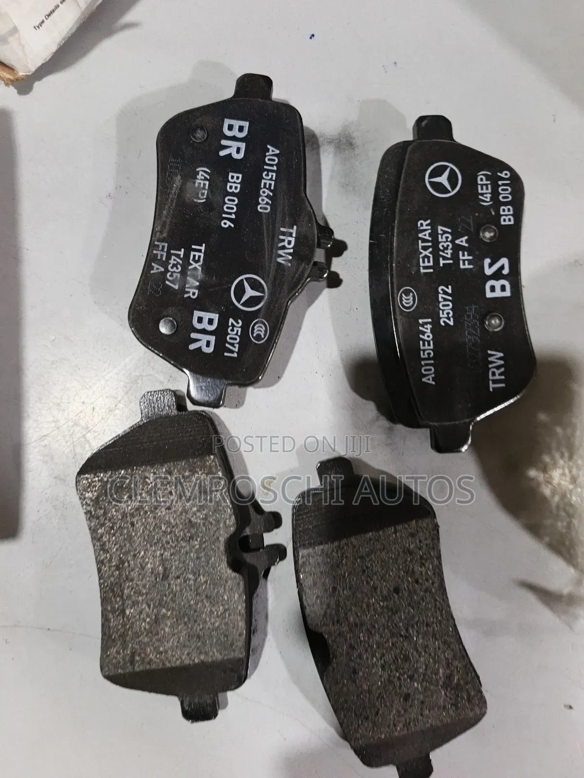 High Quality Certified Original Back Brake Pads Benz S-Class W223 2024