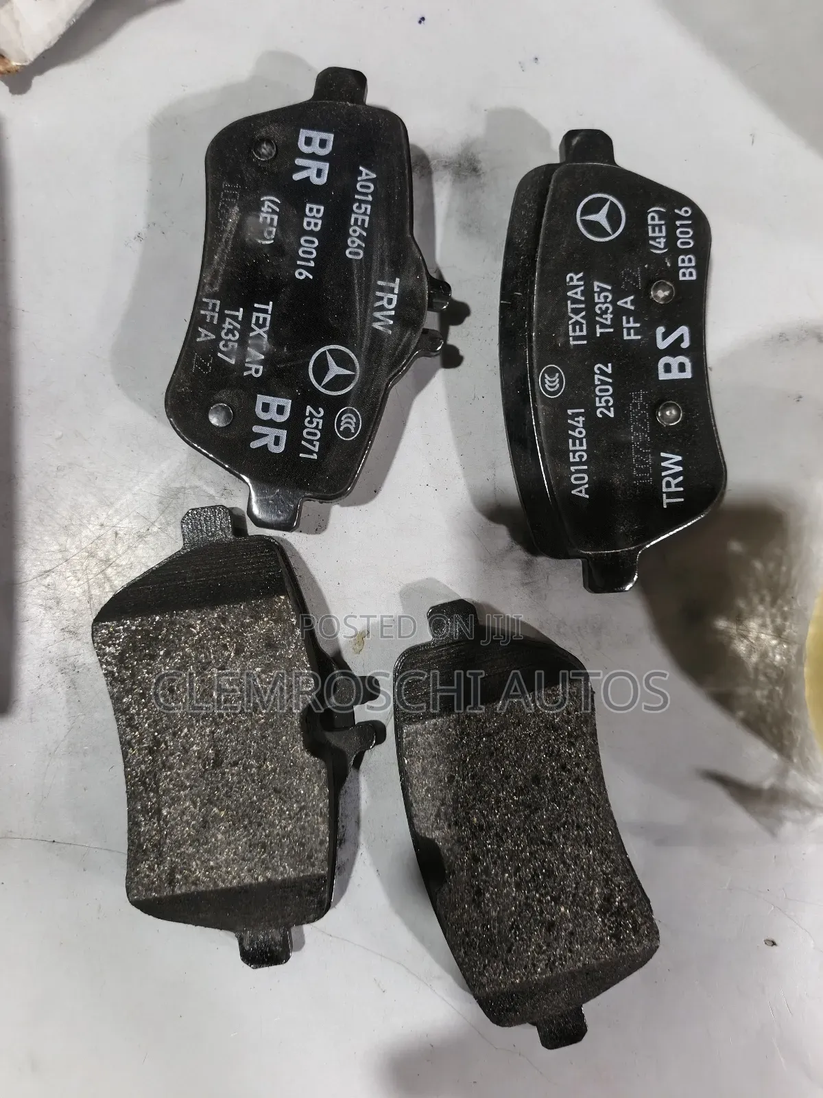 High Quality Certified Original Back Brake Pads Benz S-Class W223 2024