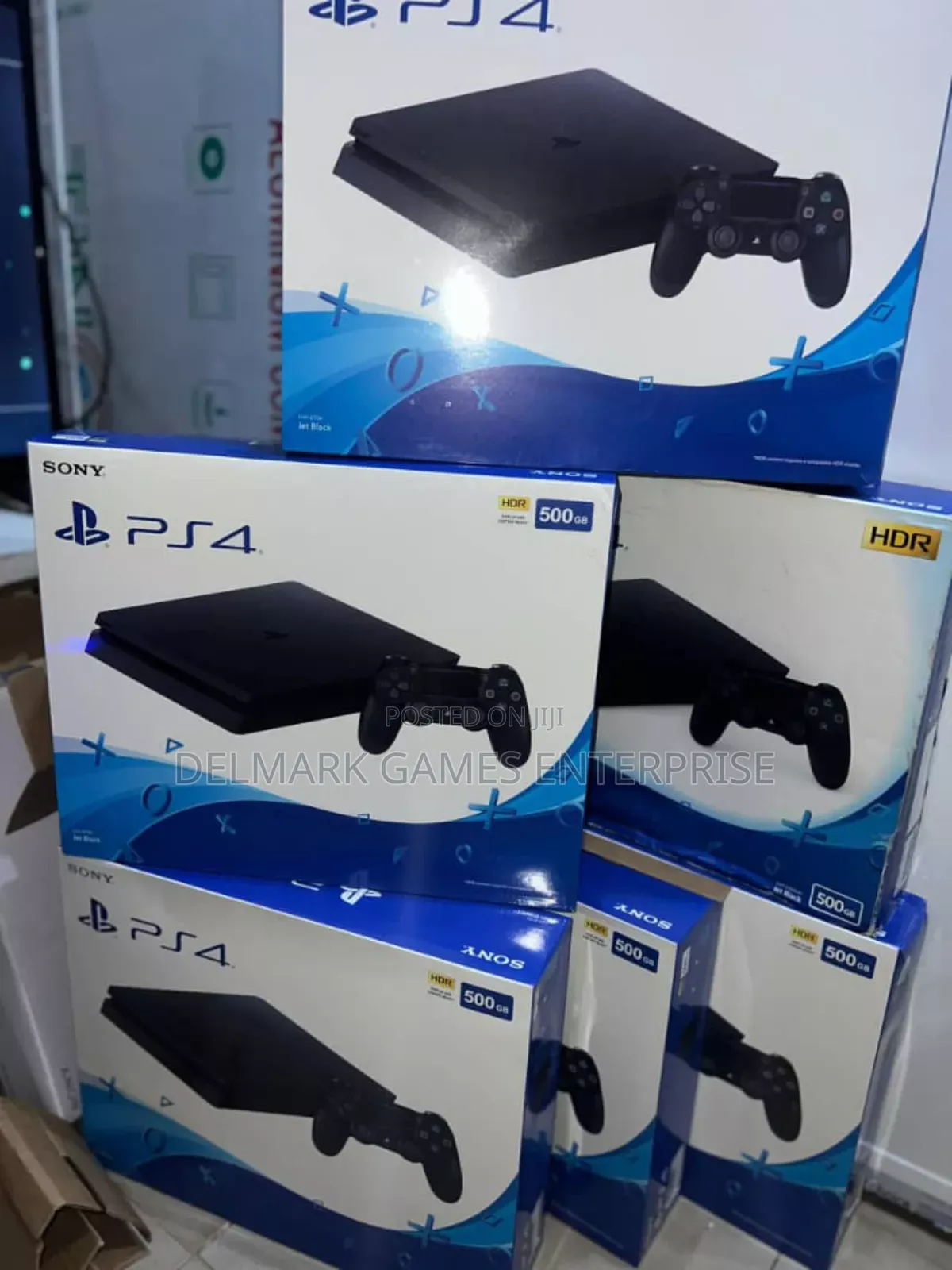 Brand New Ps4 Slim(Hacked) With 7 Games Installed.