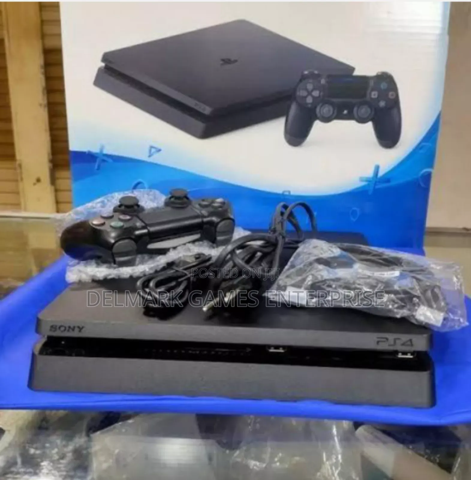 Brand New Ps4 Slim(Hacked) With 7 Games Installed.