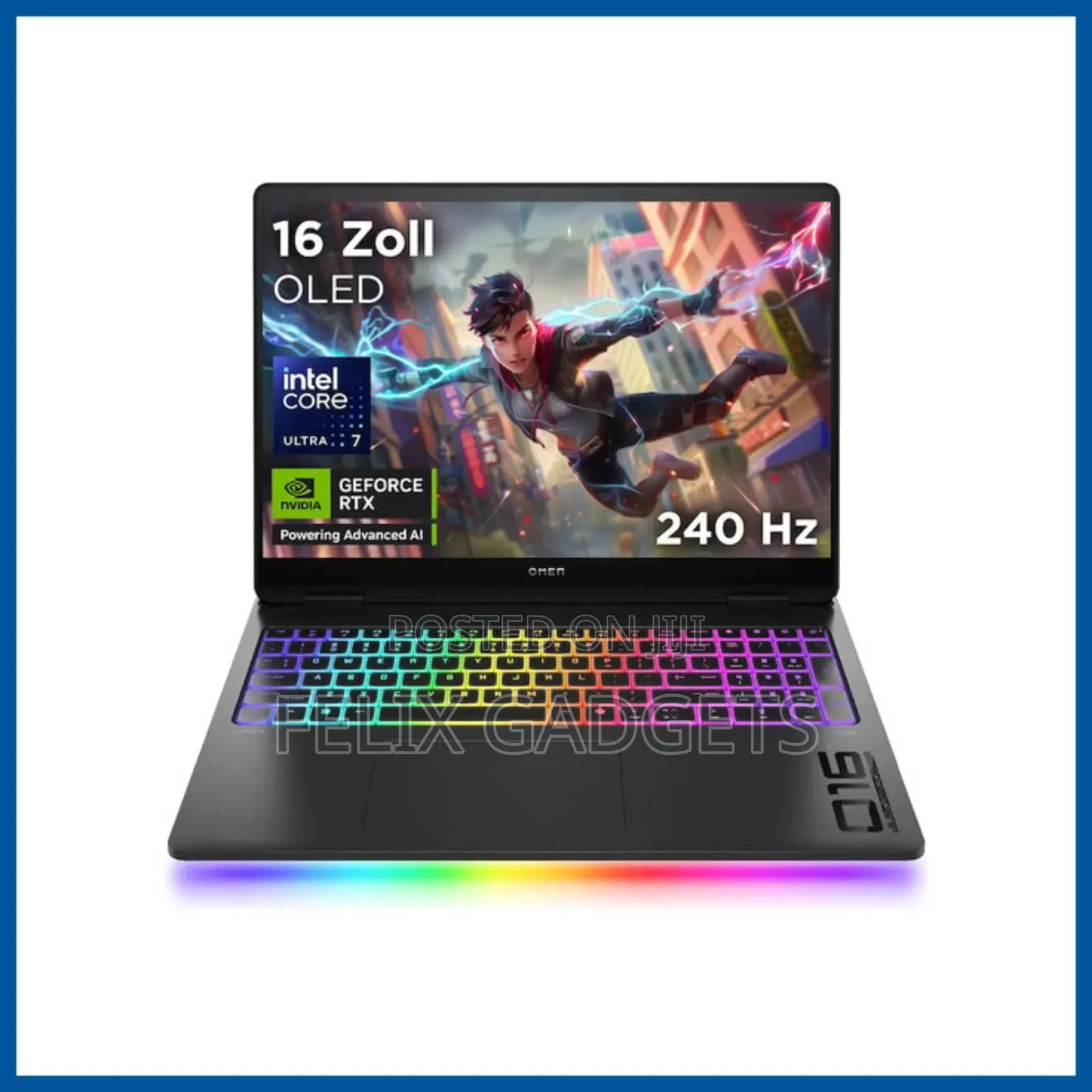 New Laptop HP Omen Max 16 16GB AMD Ryzen 7 SSD 512GB