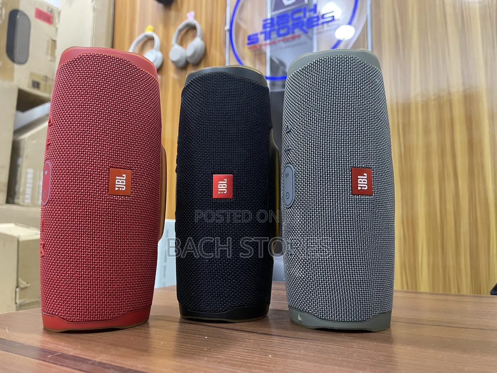 JBL Charge 4 Portable Bluetooth Speaker With Power Bank
