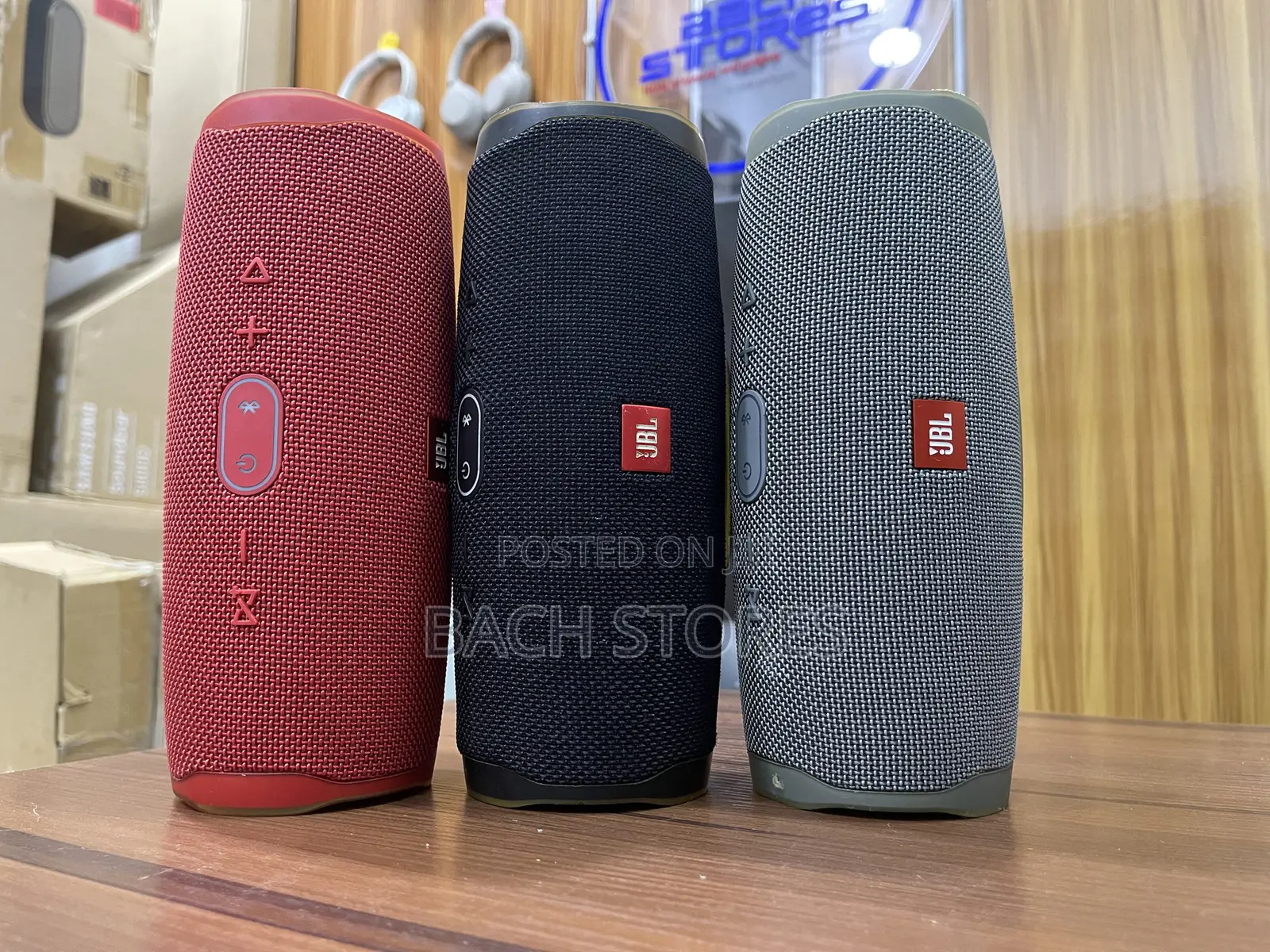 JBL Charge 4 Portable Bluetooth Speaker With Power Bank