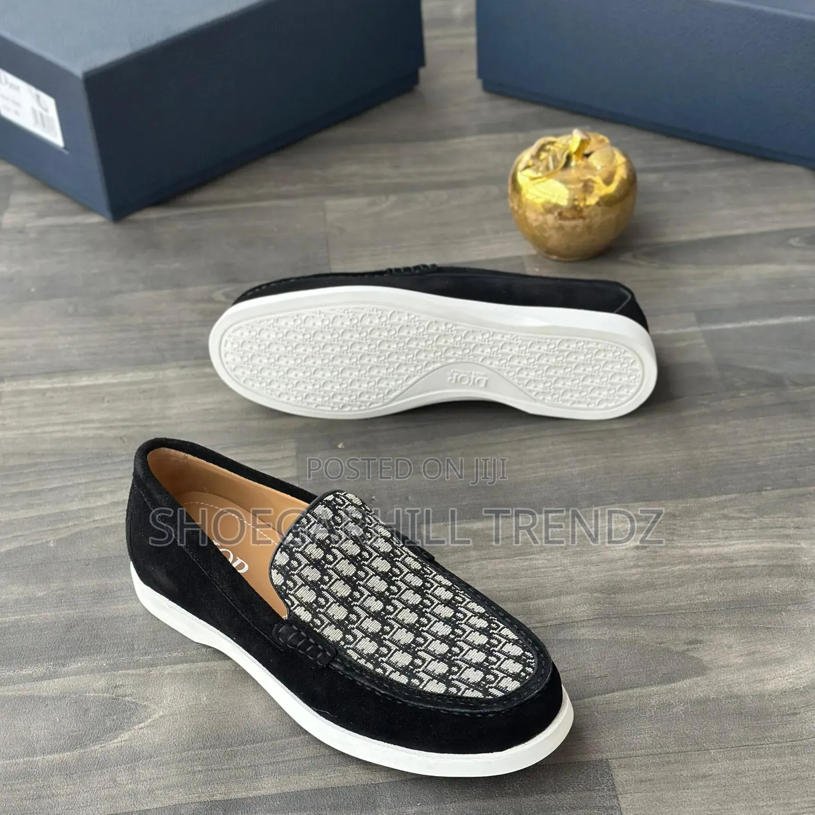 Dior Trendy Sole Suede Loafers