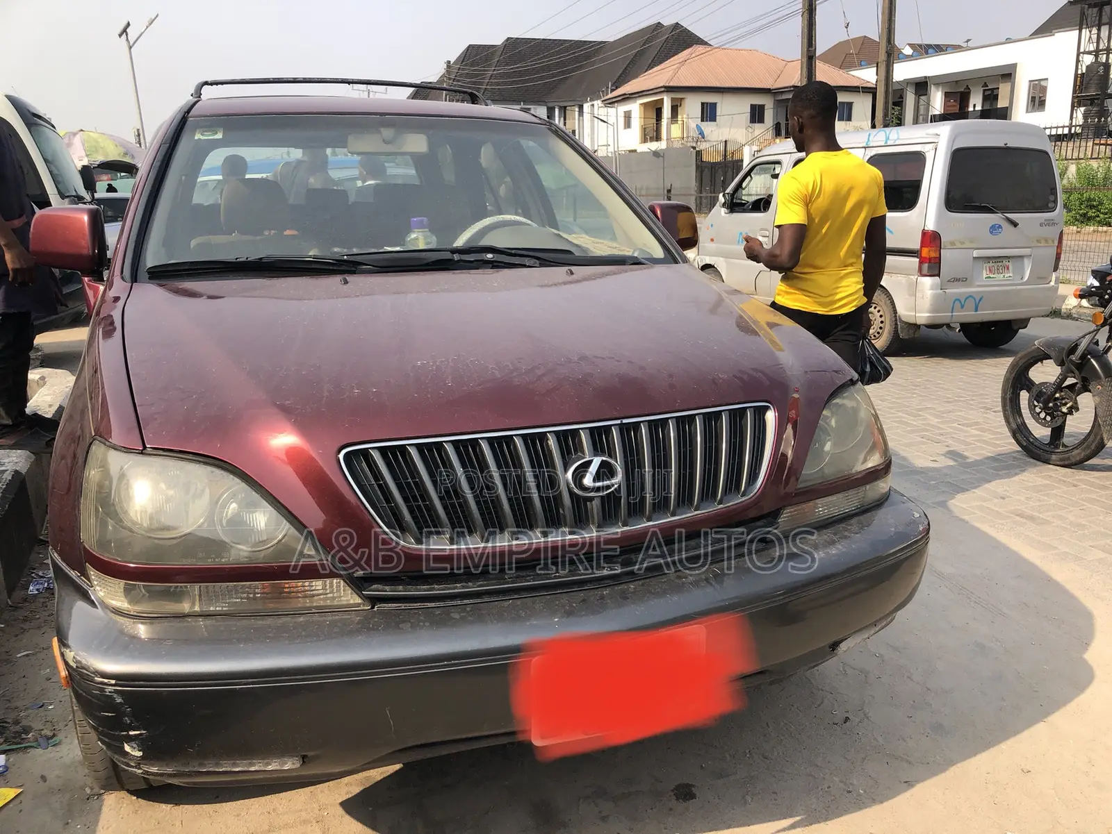 Lexus RX 2000 Red