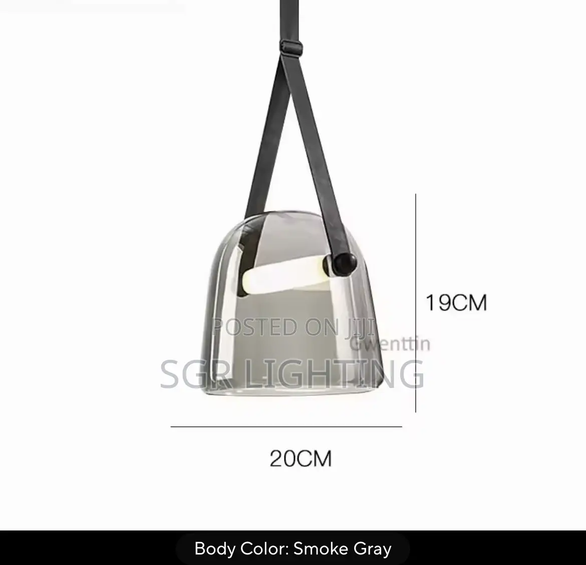 Modern Mona Glass Pendant