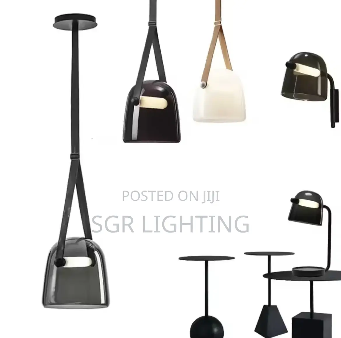 Modern Mona Glass Pendant