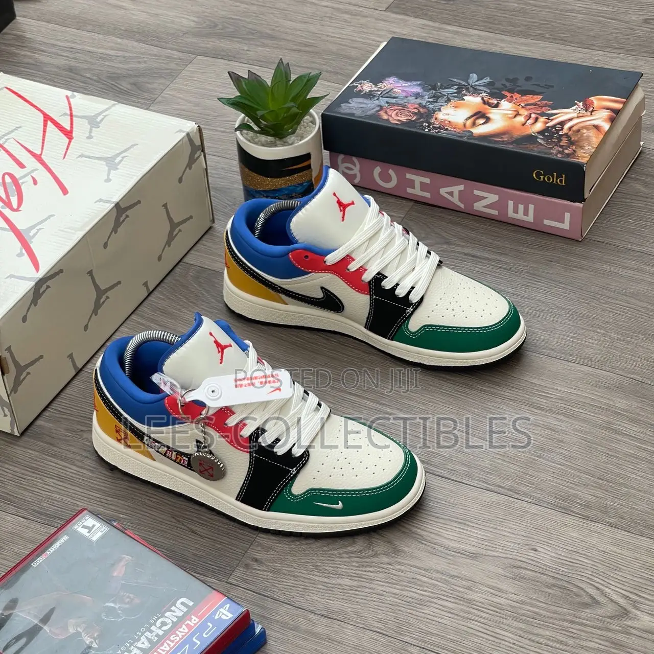 High Quality Air Jordan 1 X Off White Unisex Sneakers