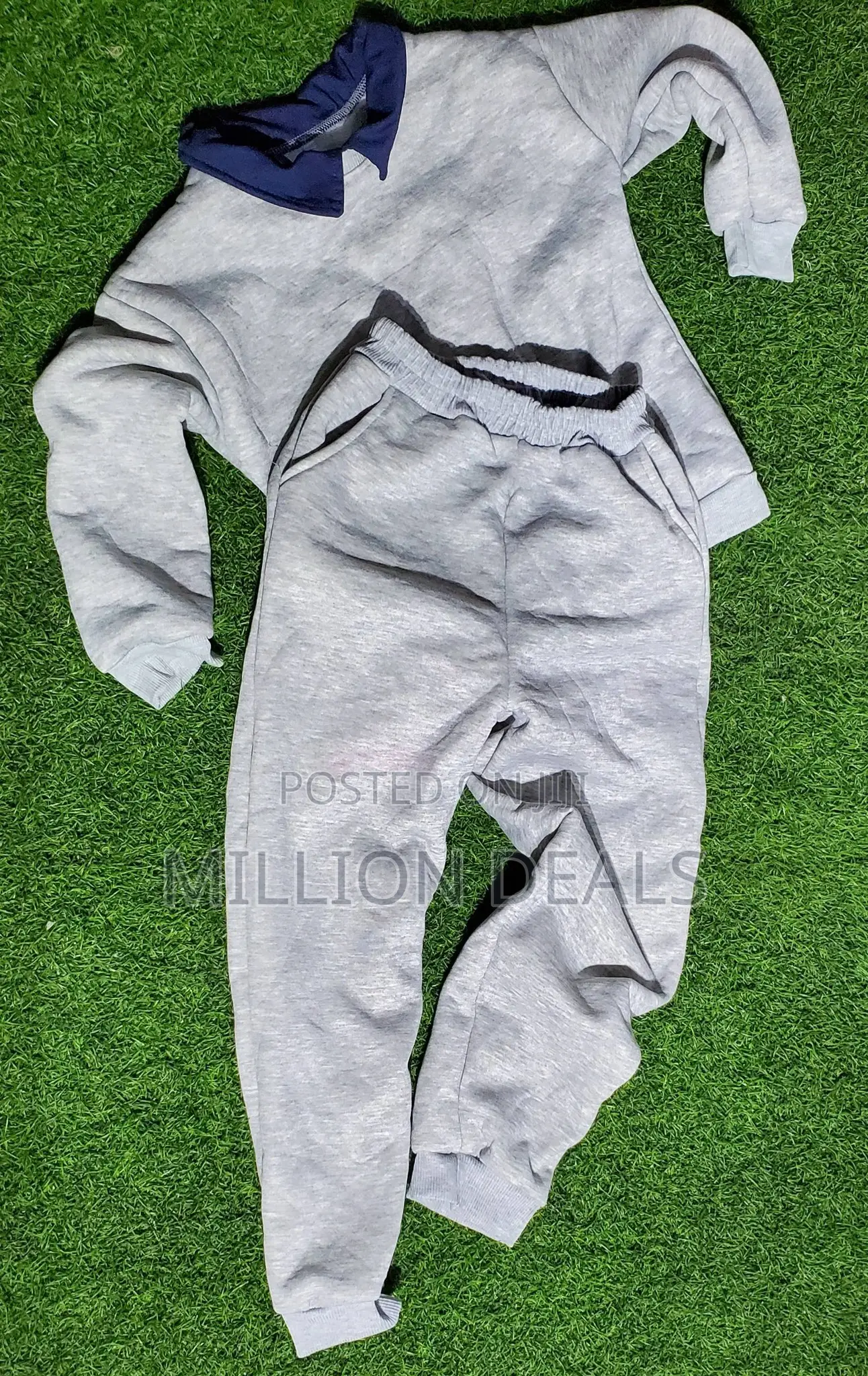 2 Pieces Sweat Top N Pant Kids Wear Age 7-10yrs
