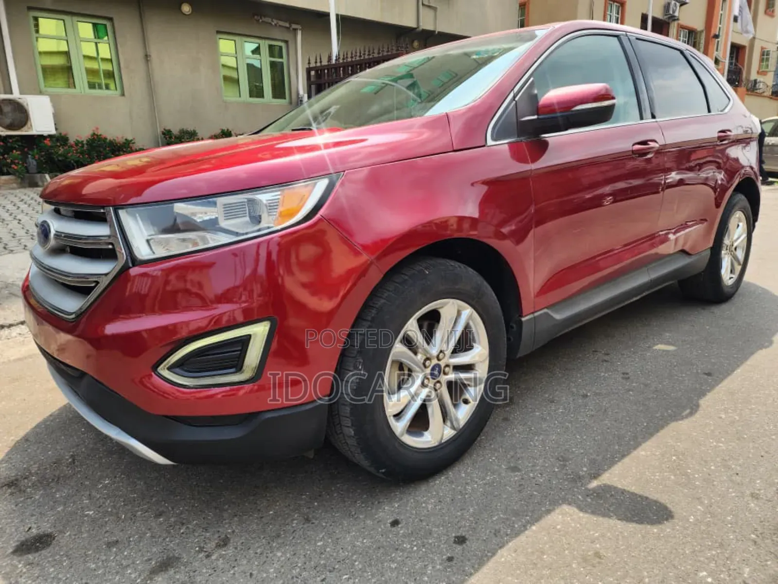 Ford Edge SEL 4dr SUV AWD (2.0L 4cyl Turbo 6A) 2015 Red