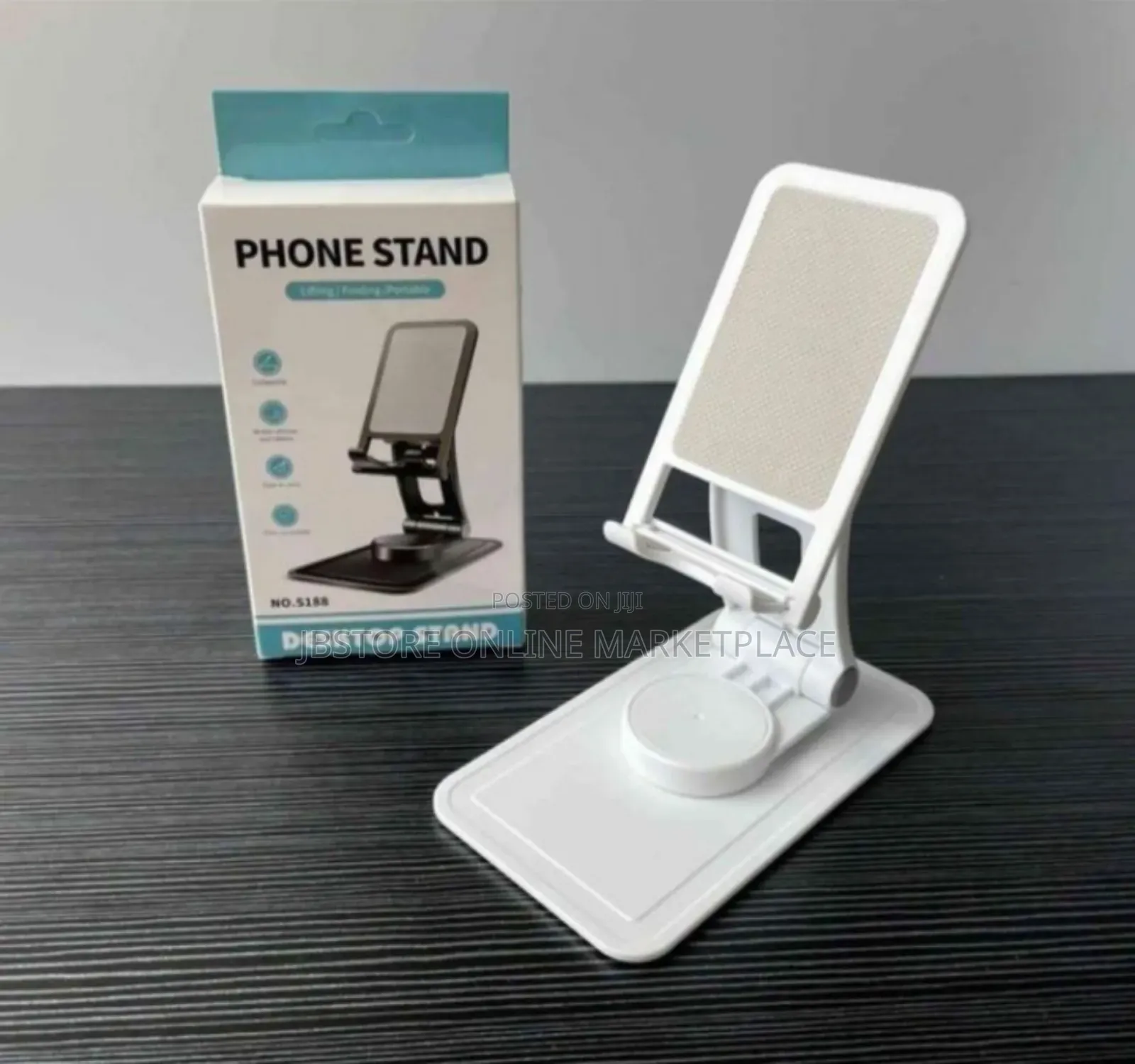 360° Degree Rotation N-5188 Desktop Phone Stand Designed 4 Hands-Free