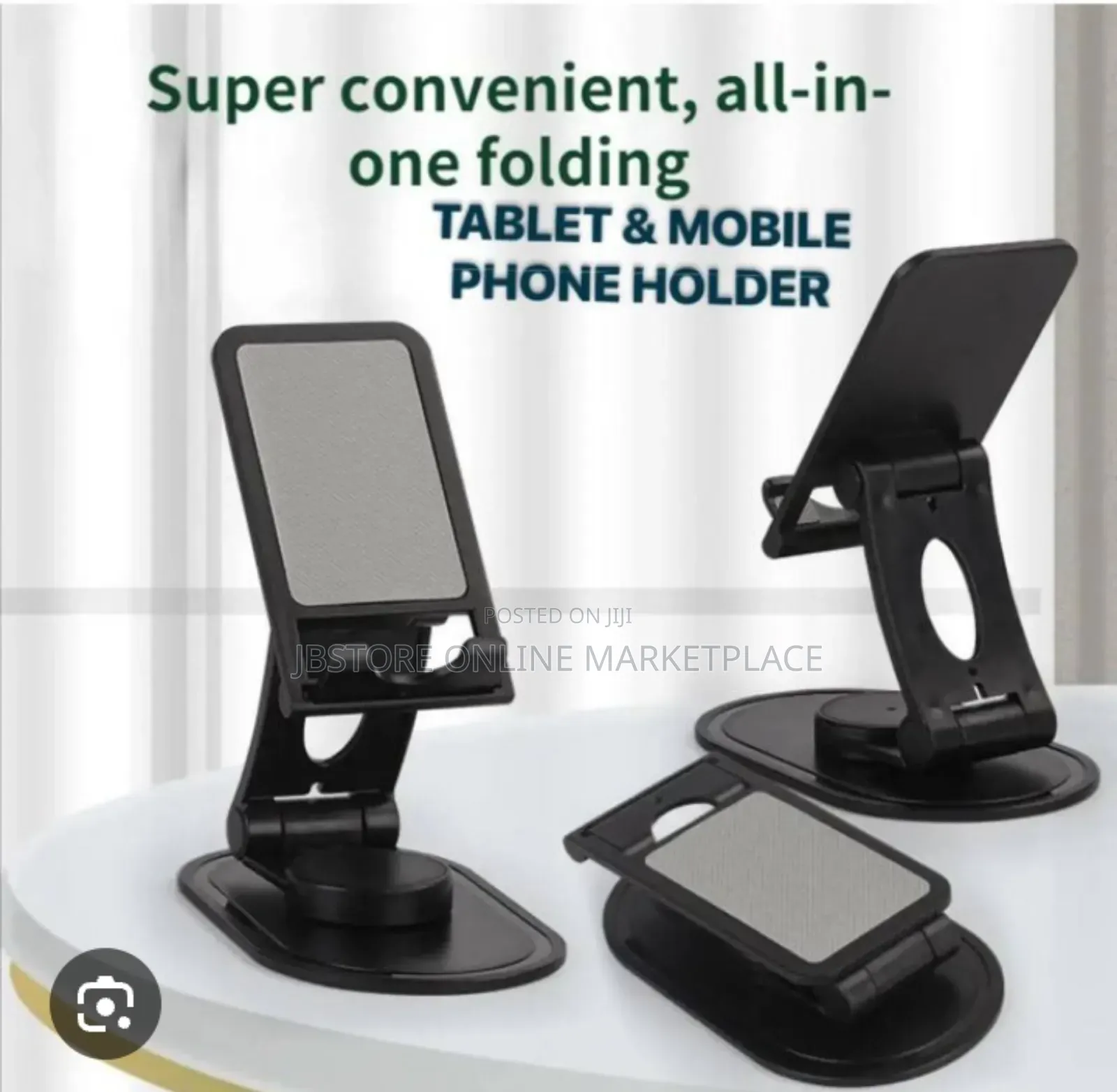 360° Degree Rotation N-5188 Desktop Phone Stand Designed 4 Hands-Free