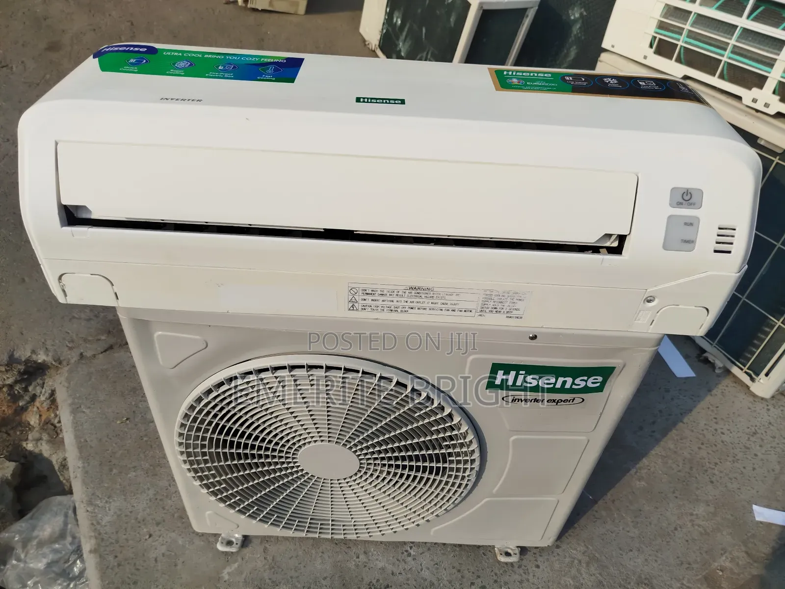 Hisense Inverter 1.5 Hp Tested and Trusted