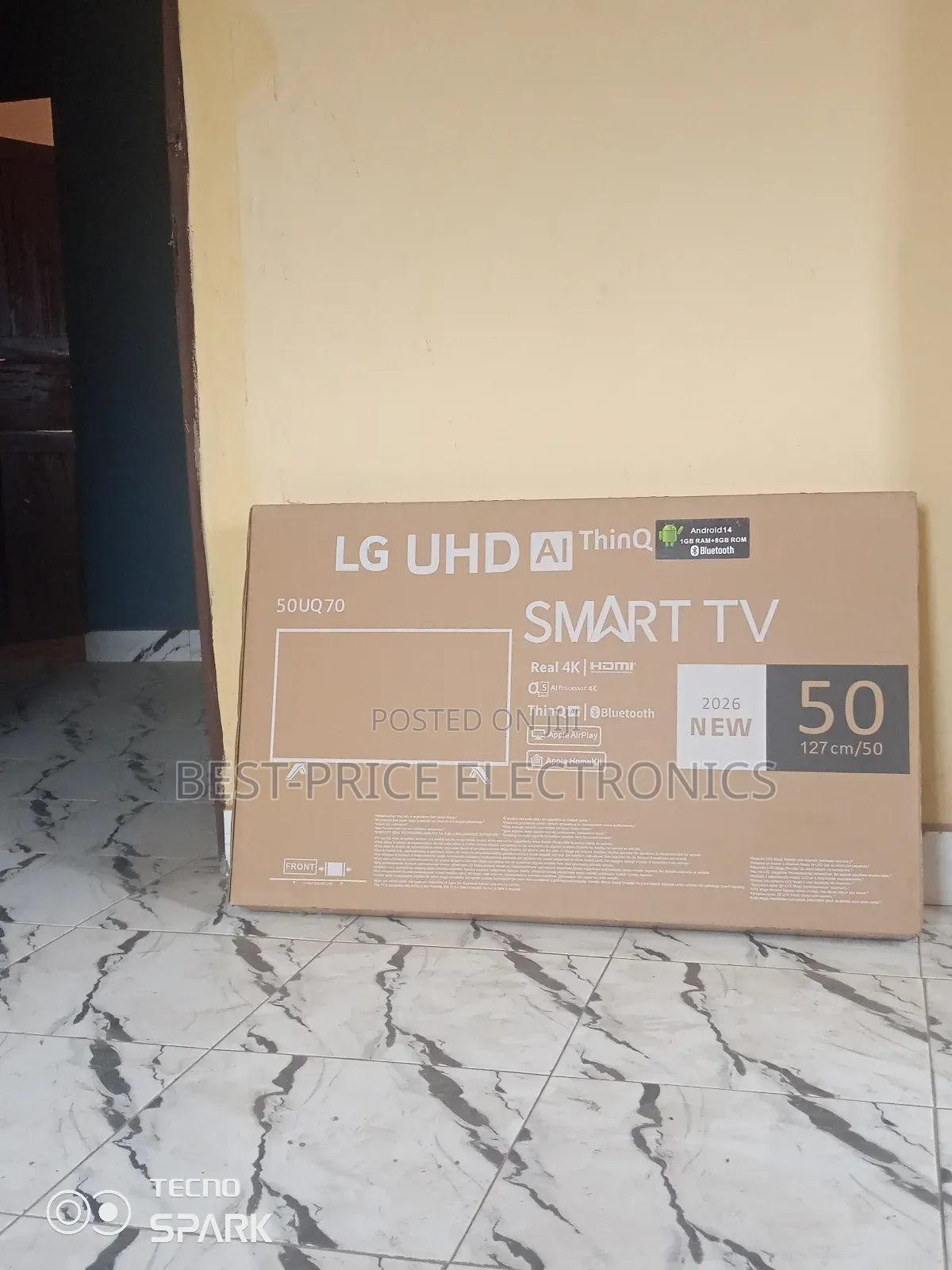 50 Inches Lg Smart Tv With Built-in Apps and Wifi