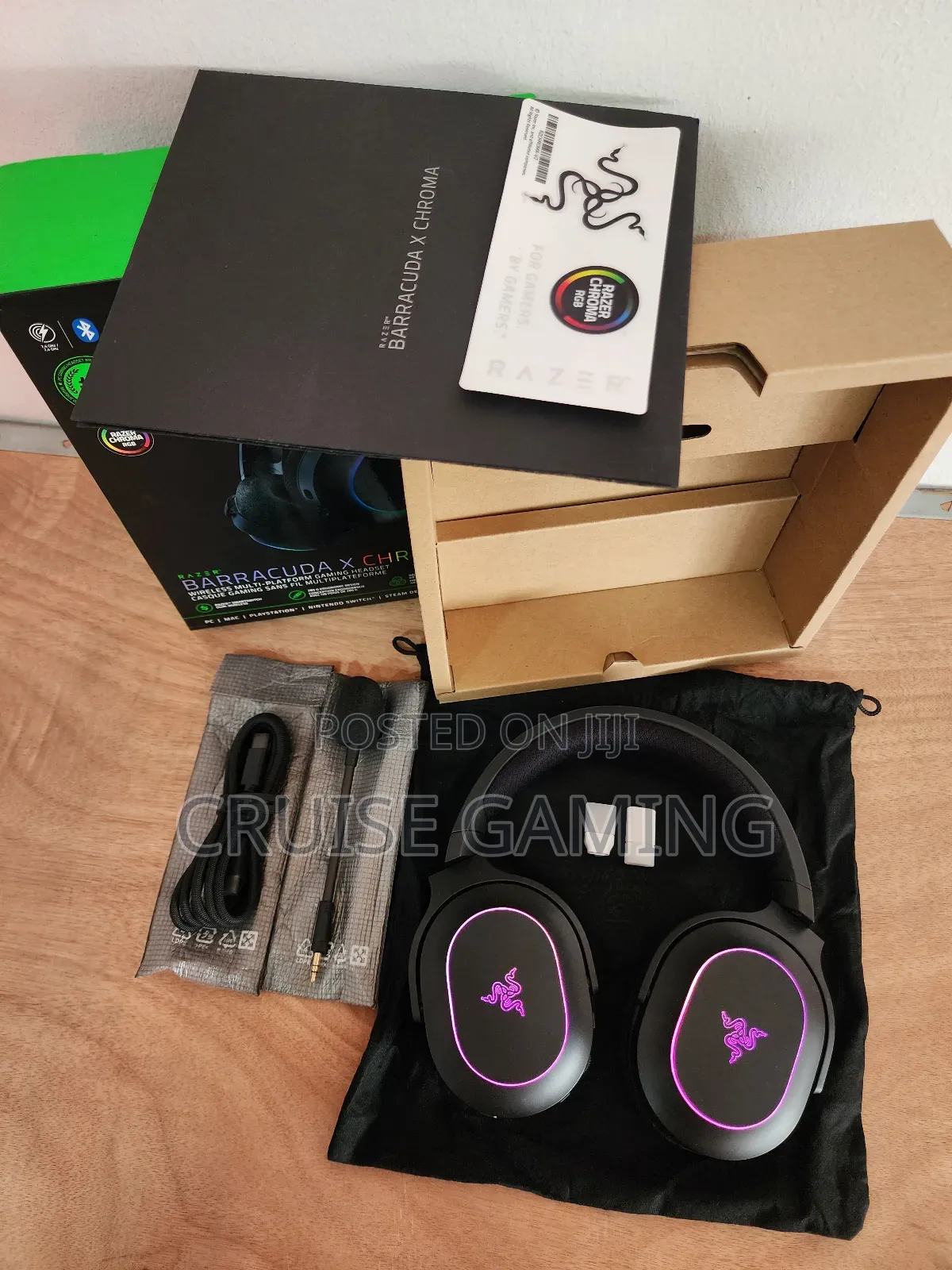 Razer Barracuda X Chroma RGB Wireless Gaming Headset