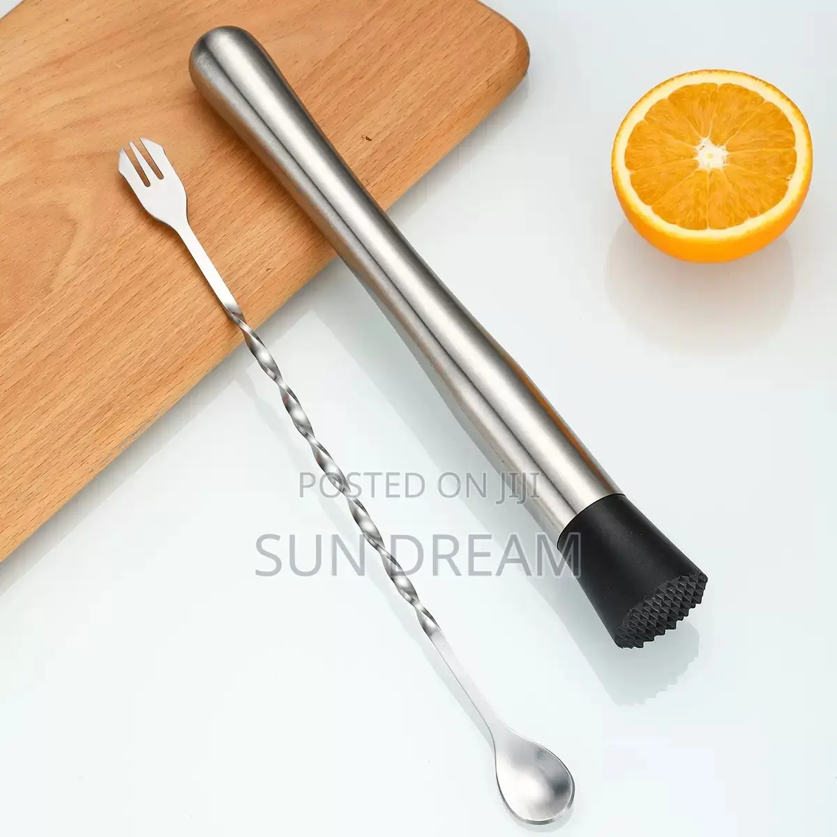 Long Spoon Juice Spoon Cocktail Spoons Drink Bar Tools Lemon Hammer