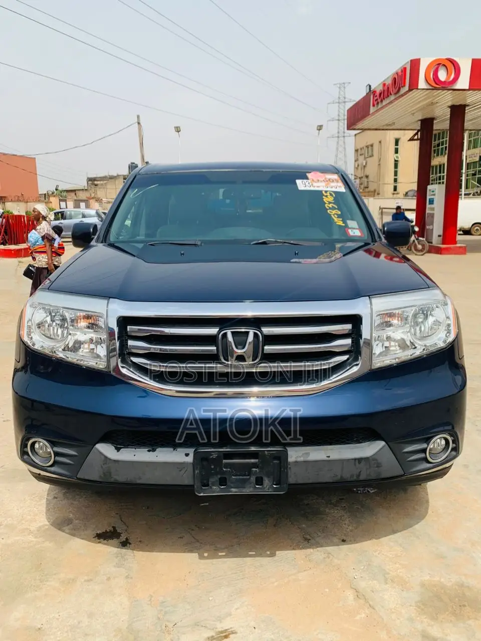 Honda Pilot Touring w/RES/Navi 4WD (3.5L 6cyl 5A) 2013 Blue
