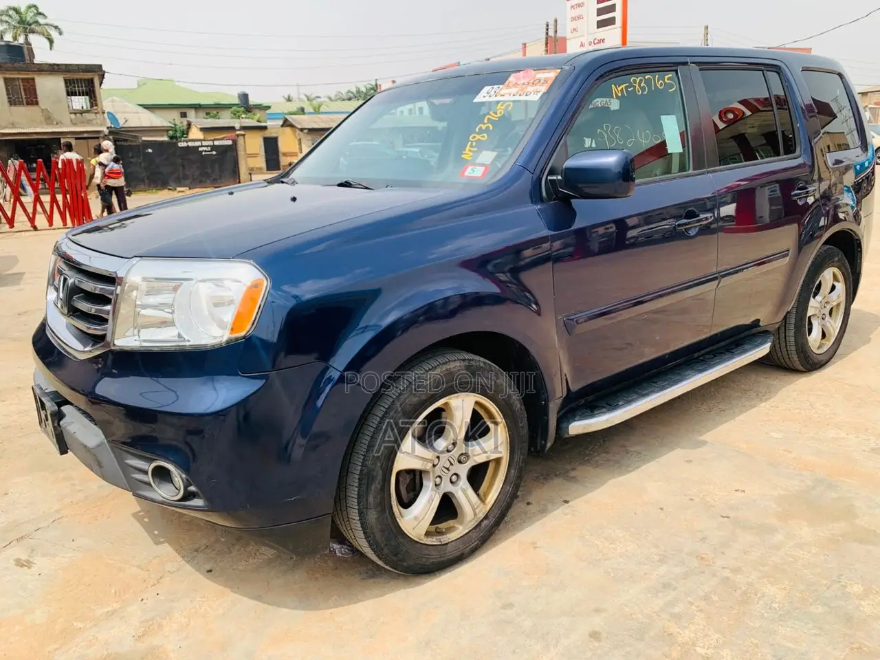 Honda Pilot Touring w/RES/Navi 4WD (3.5L 6cyl 5A) 2013 Blue