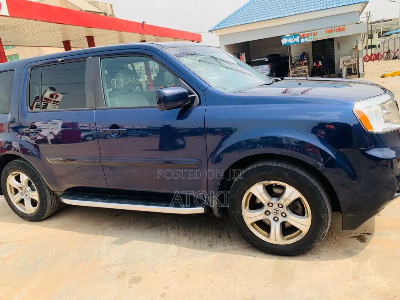 Honda Pilot Touring w/RES/Navi 4WD (3.5L 6cyl 5A) 2013 Blue