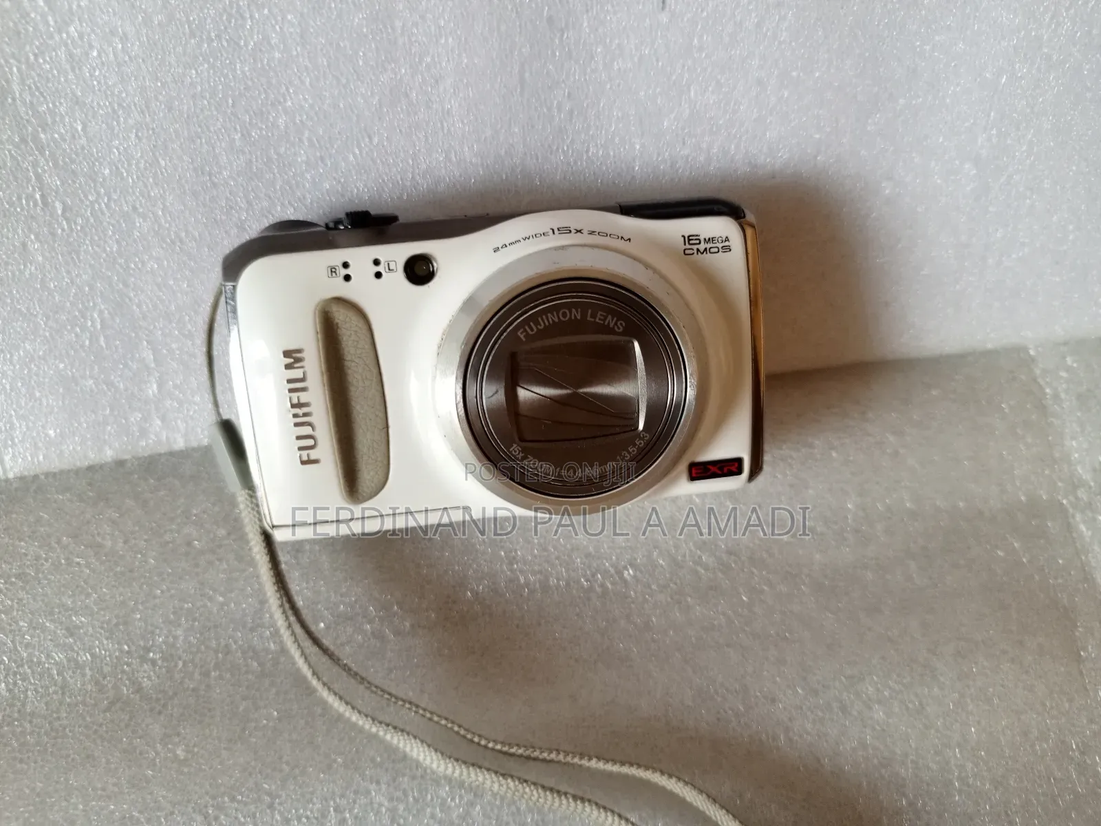 Fujifilm Digital Photo Video Camera for Vintage Passport Snapping
