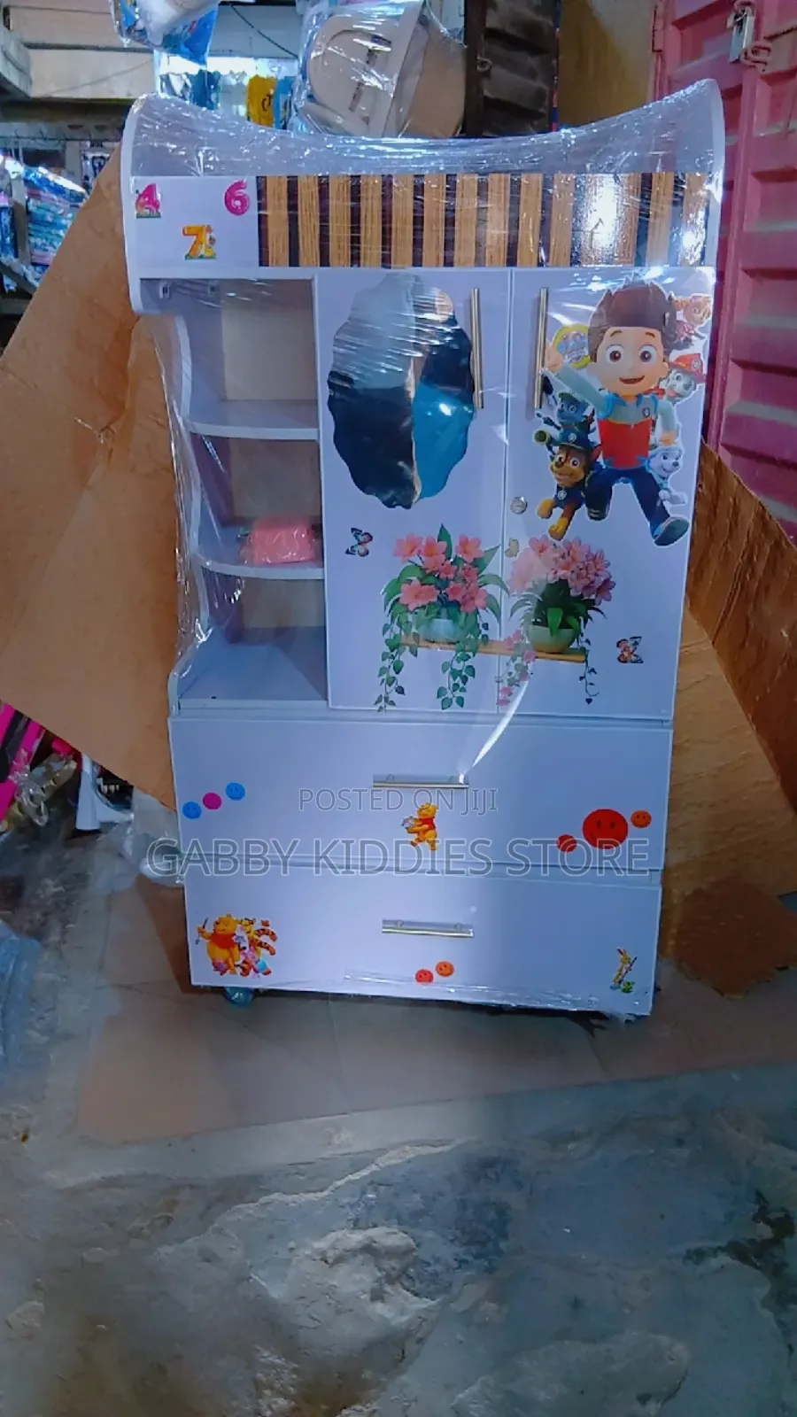 Baby Wooden Wardrobe