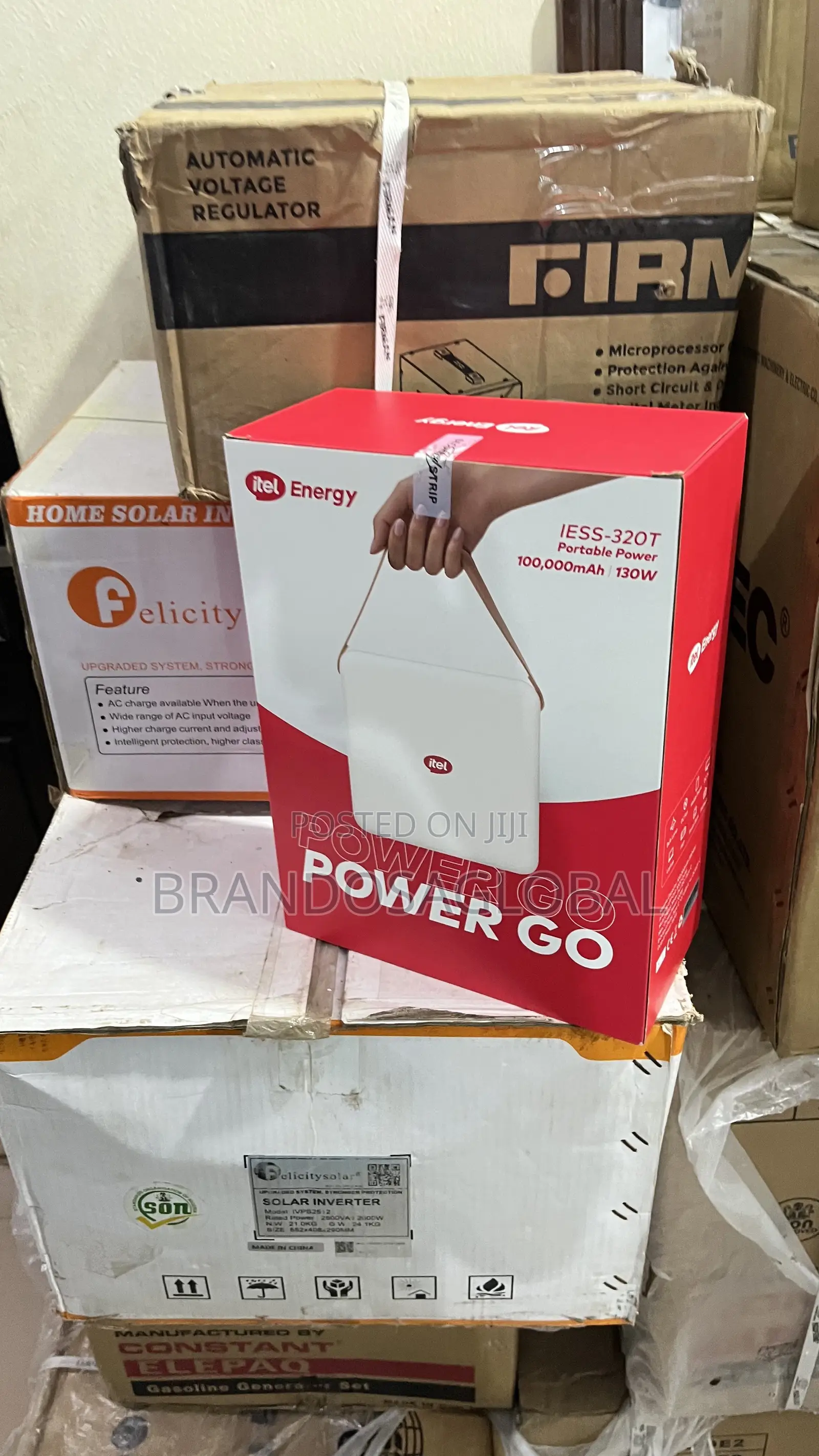 Itel Portable Power 100,000mah/130w(Iess-320t)Compact Multi-Device