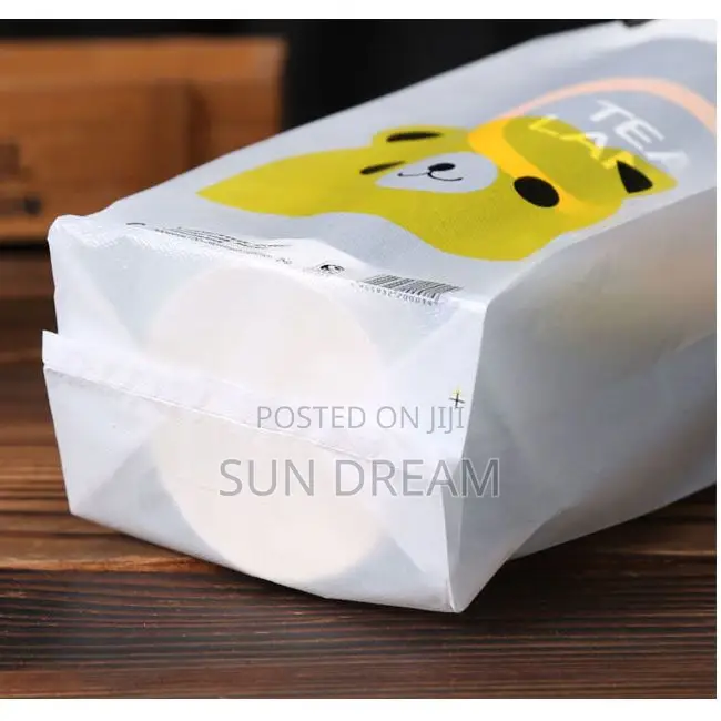 100 Pieces Milk Tea Nylon Smoothie Nylon Juice Plastic Bag