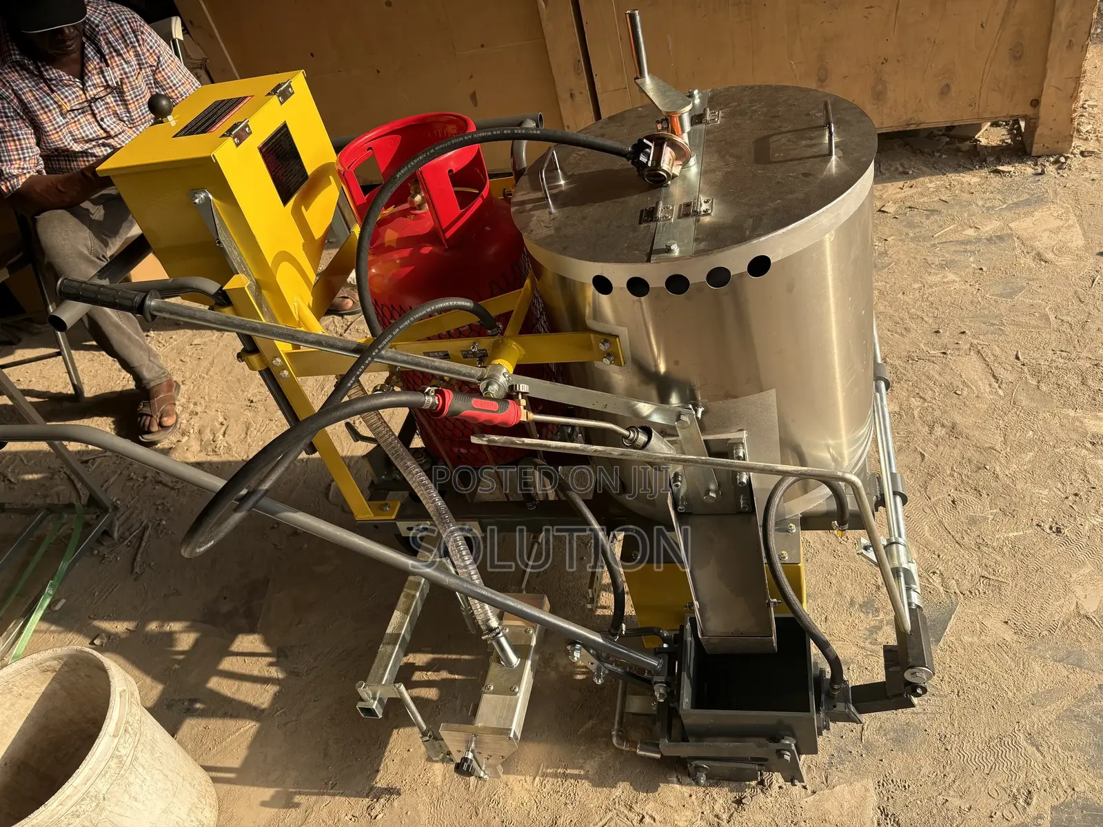 Thermoplastic Road Marking Machine