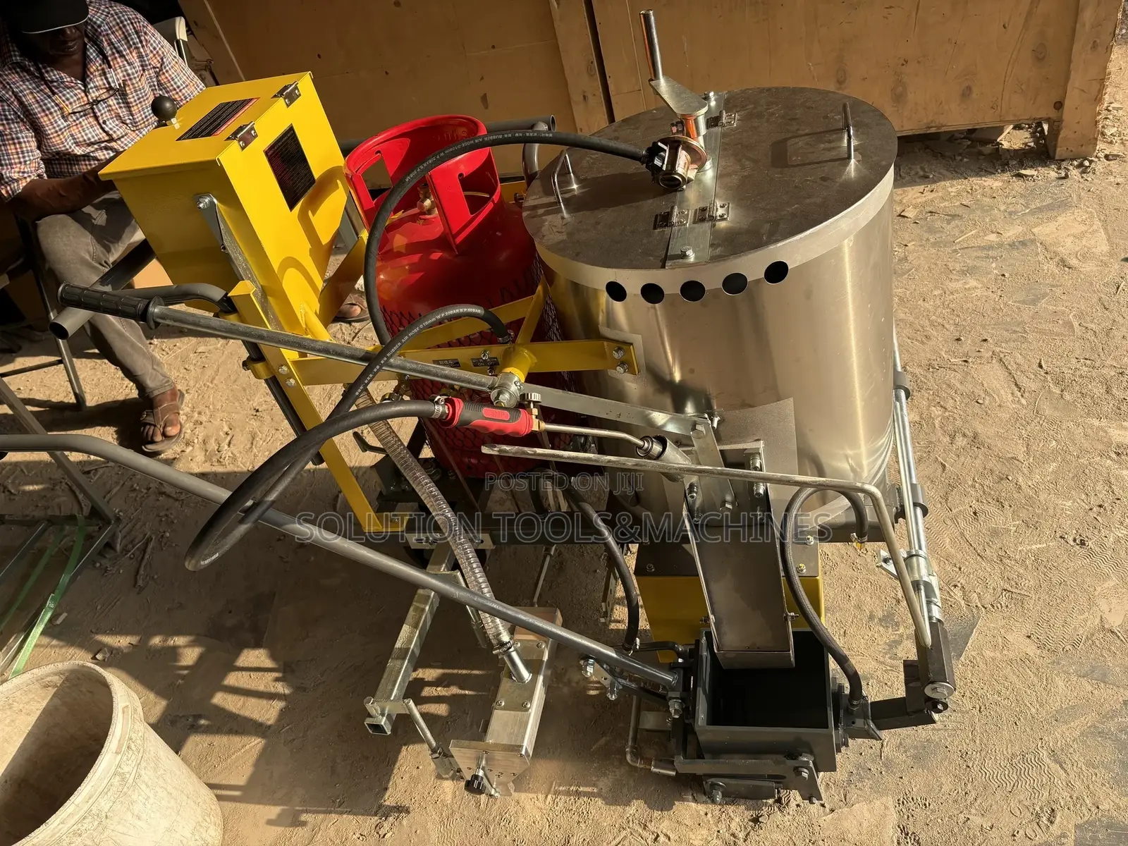 Thermoplastic Road Marking Machine