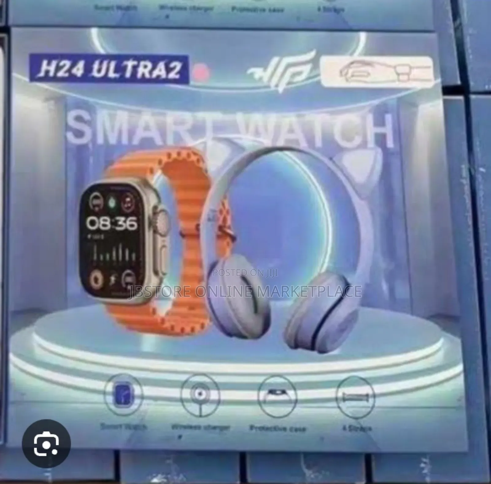 H24 Ultra 2 Smart Watch With Headset