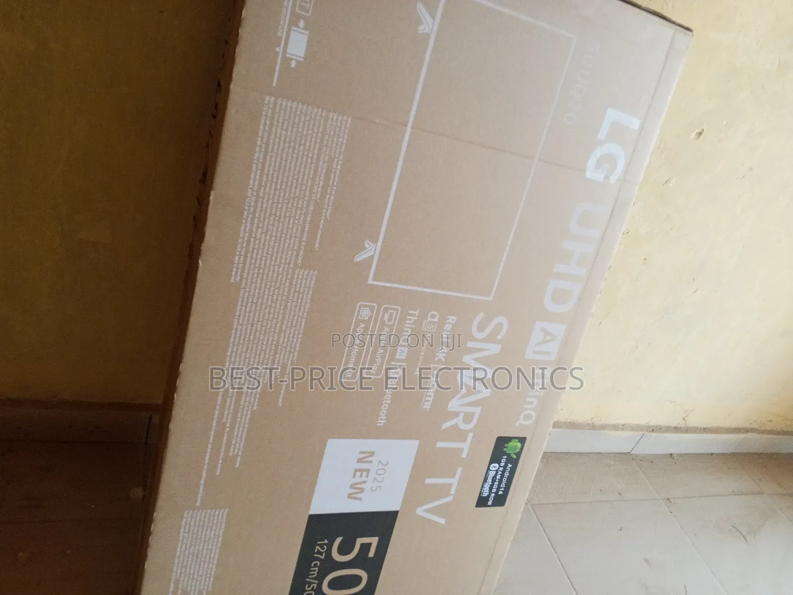 50 Inches Smart Television Set Frameless