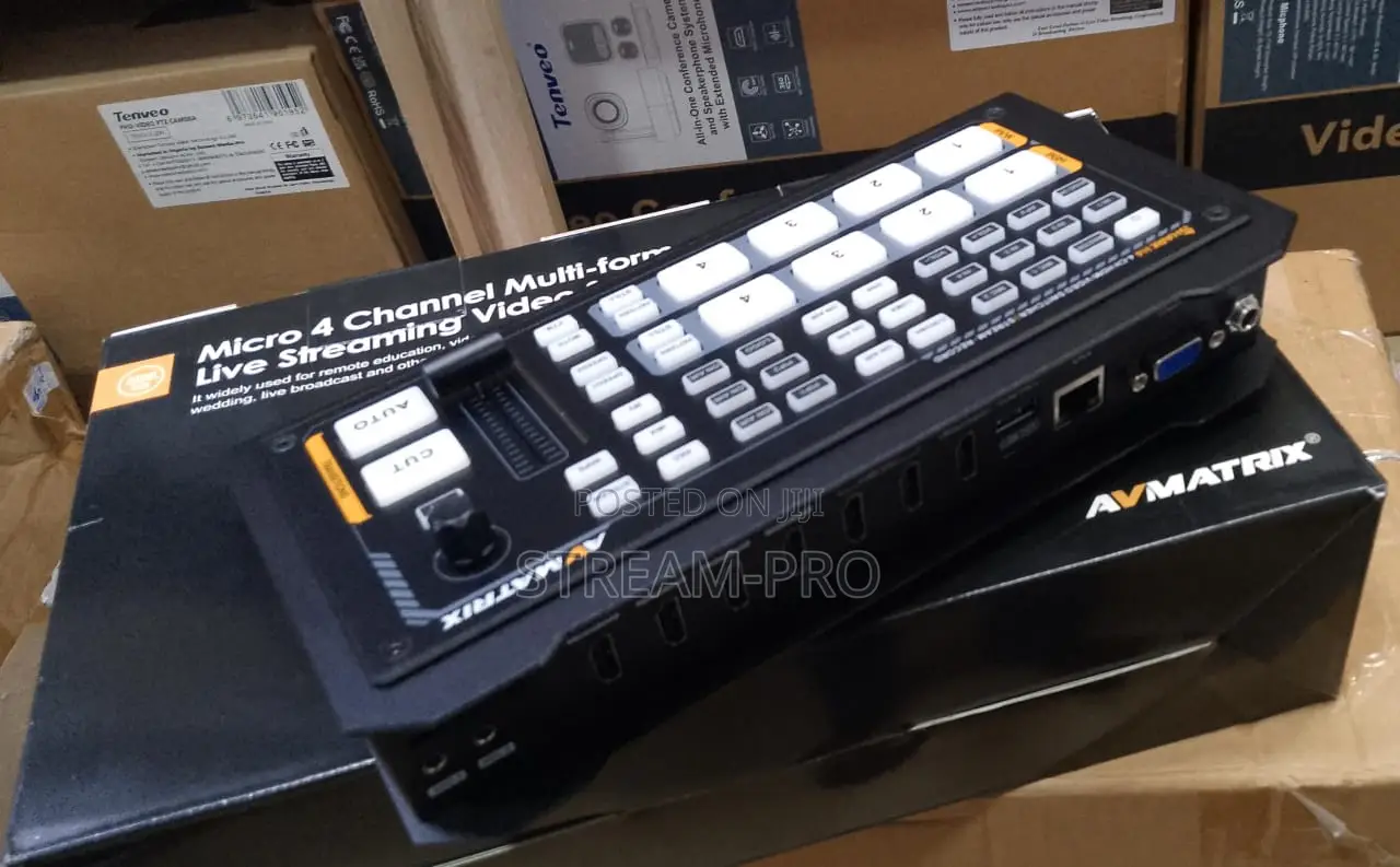 Avmatrix Shark H4 4-Channel Hdmi Video Switcher