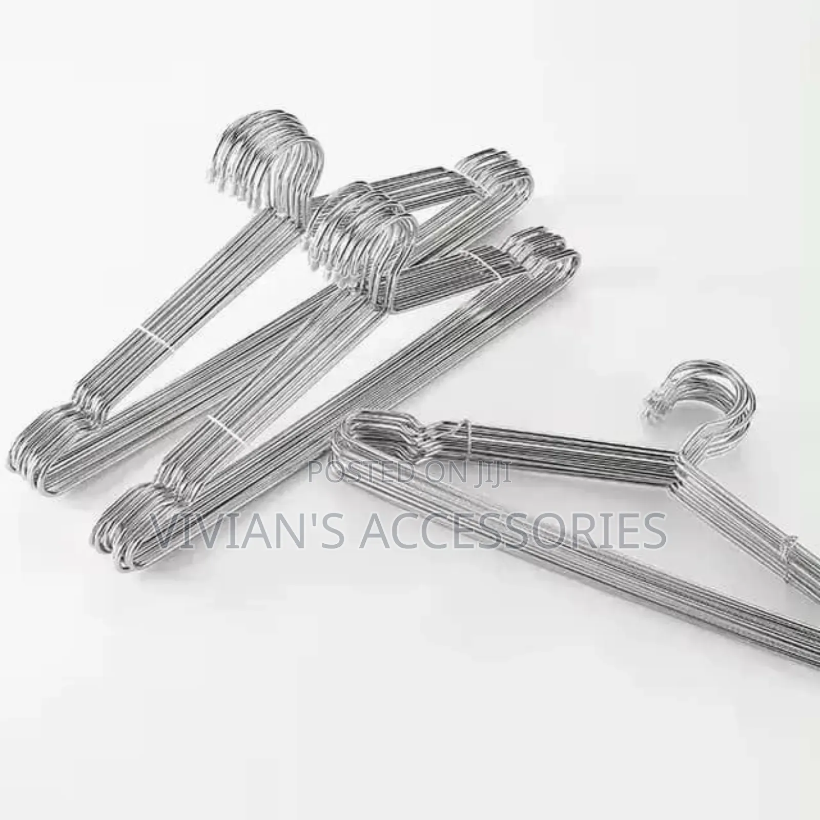 10pcs Aluminium Alloy Silver Luxury Clothes Hangers.
