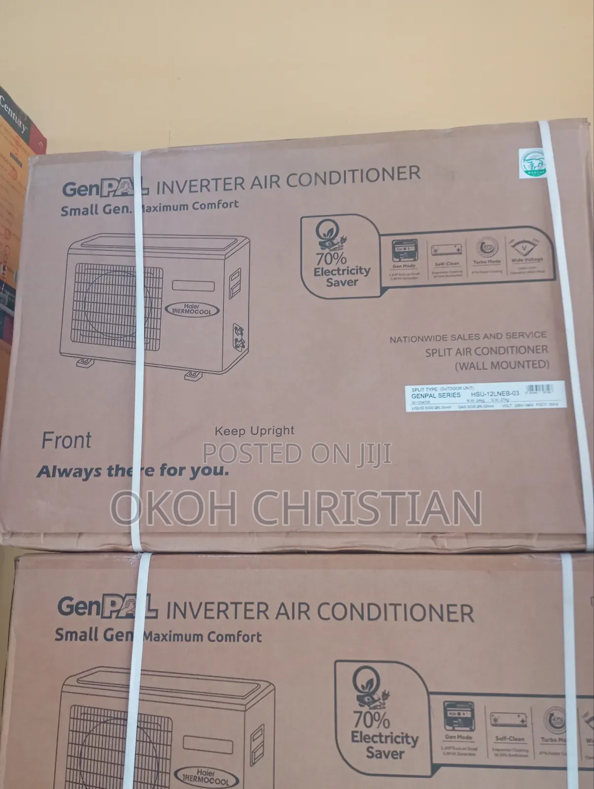 Haier Thermcool Inverter Air Condition 2hp