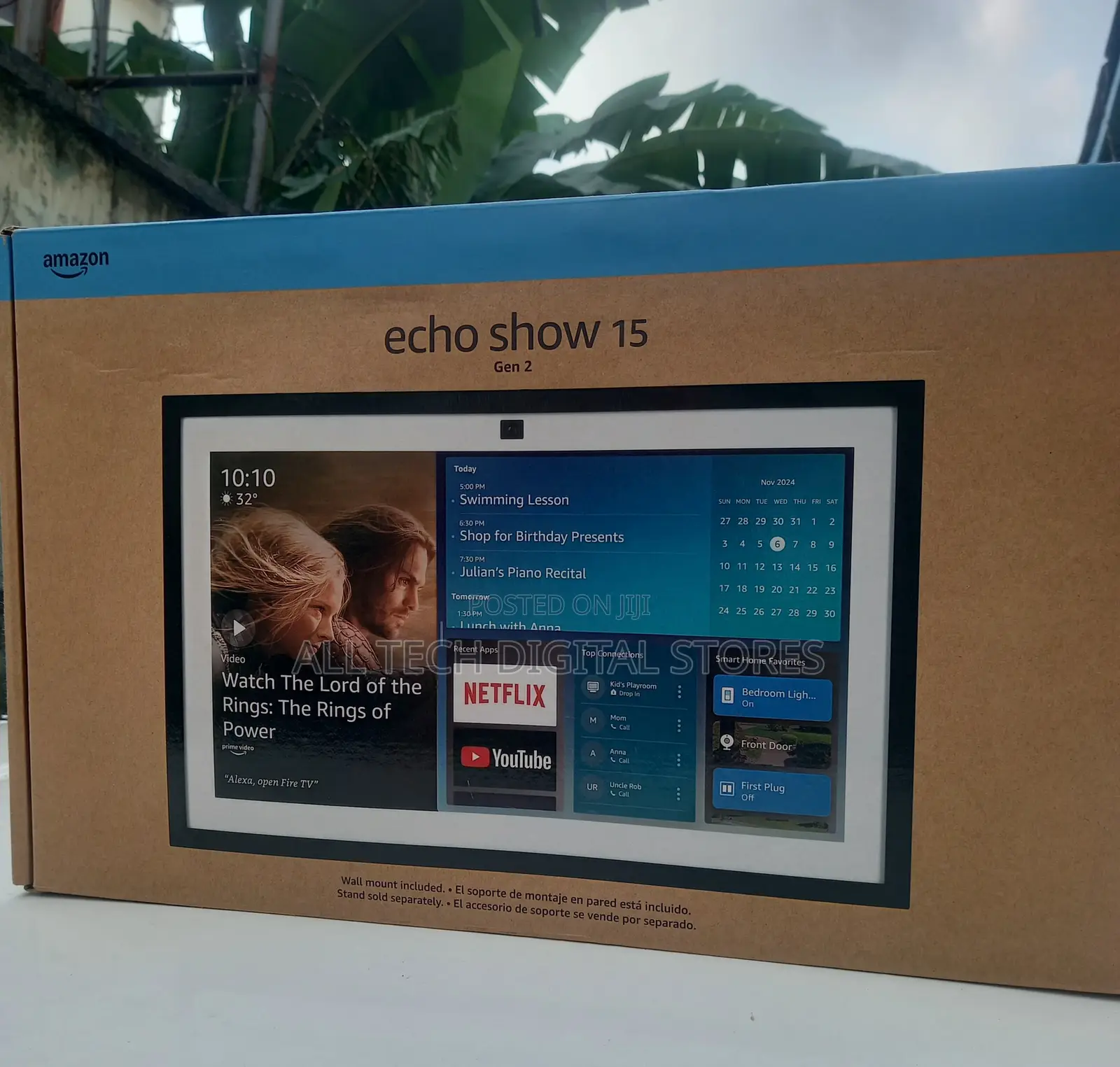 Echo Show 15 - 15.6inches Display Smart Home Hub