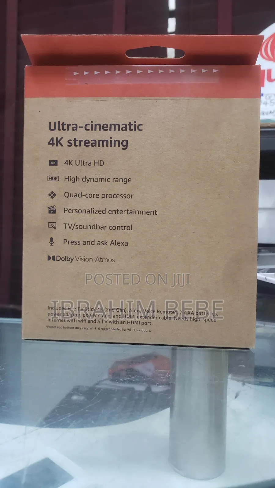 Amazon Fire Tv Stick 8gb Wifi 6 Ultra-Cinematic Streaming