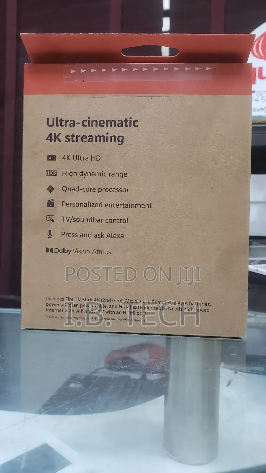 Amazon Fire Tv Stick 8gb Wifi 6 Ultra-Cinematic Streaming