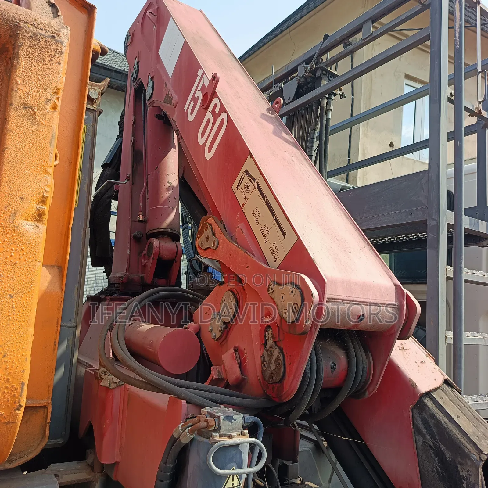 Daf Cf 10 Tyres With Hiab 10 Tons Tokunbo