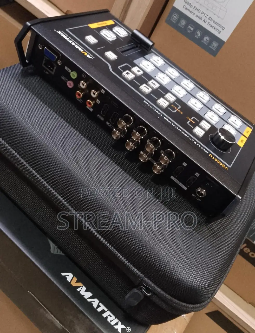 Avmatrix Vs0601u Mini 6channel Sdi/Hdmi Switcher With Usb Streaming